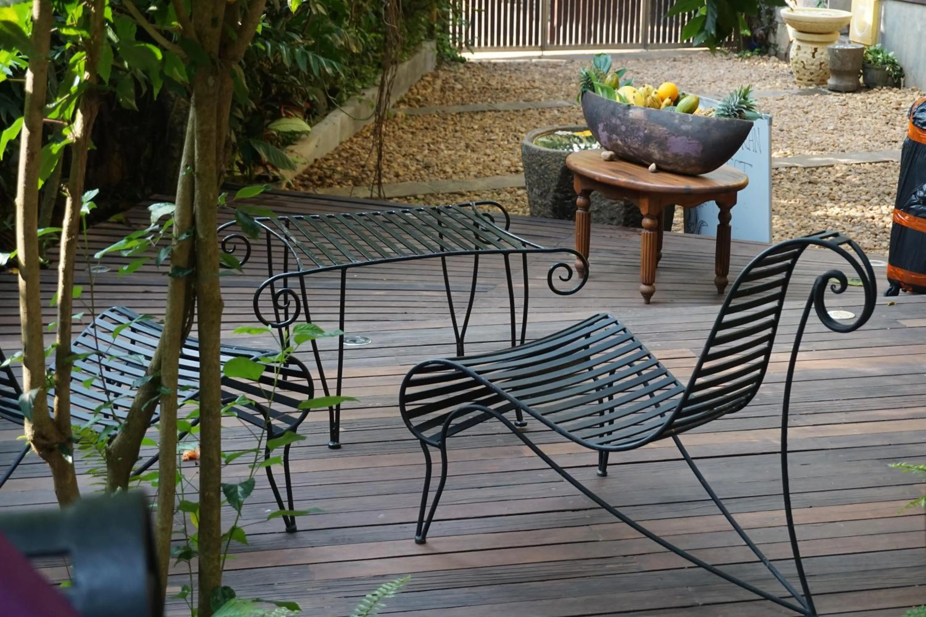 Decorative detail in Thambapanni Retreat