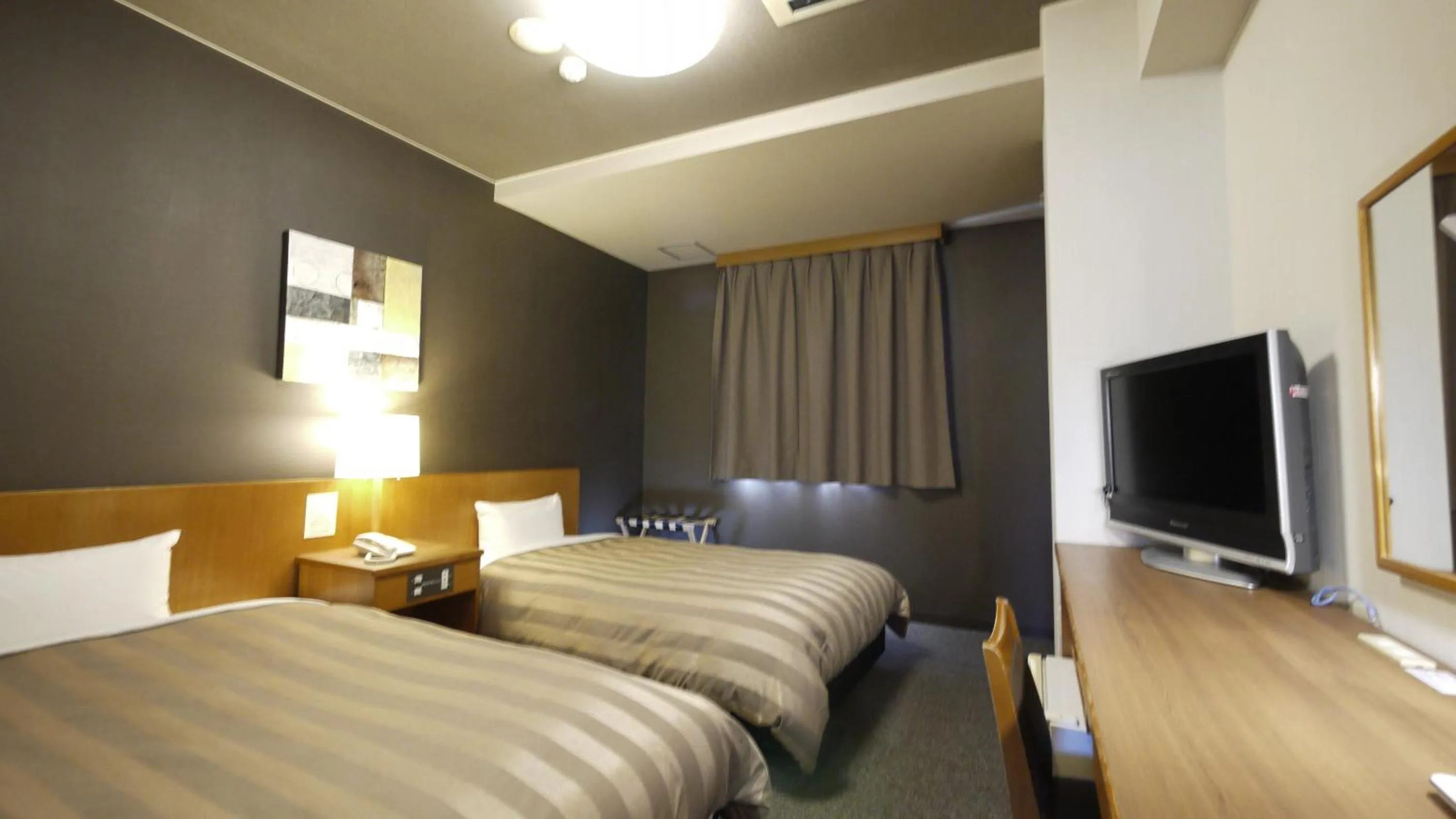Twin Room - single occupancy - Non Smoking in Hotel Route-Inn Shin Gotemba Inter -Kokudo 246 gou-