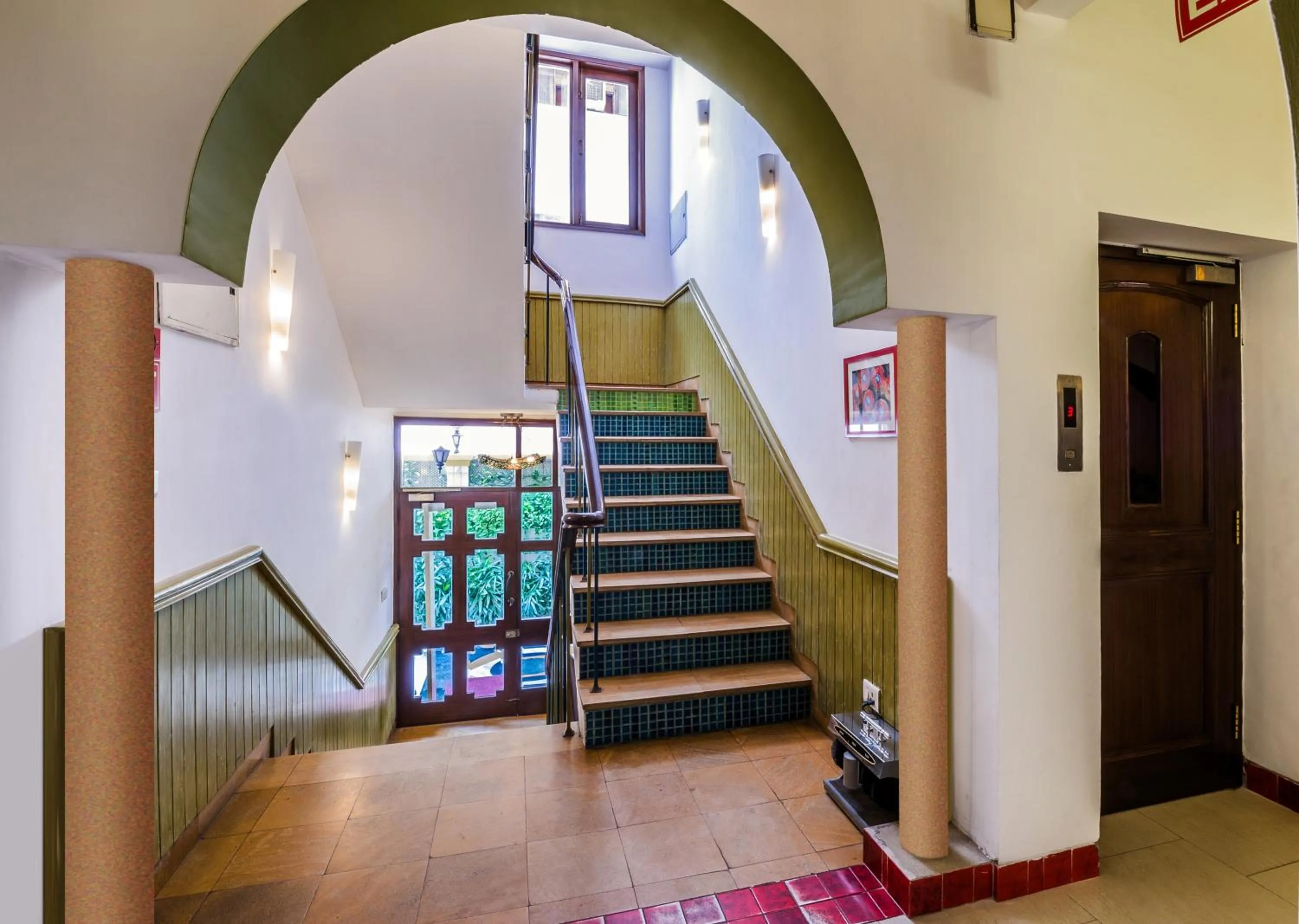 Decorative detail in Home@F37 Kailash Colony Metro