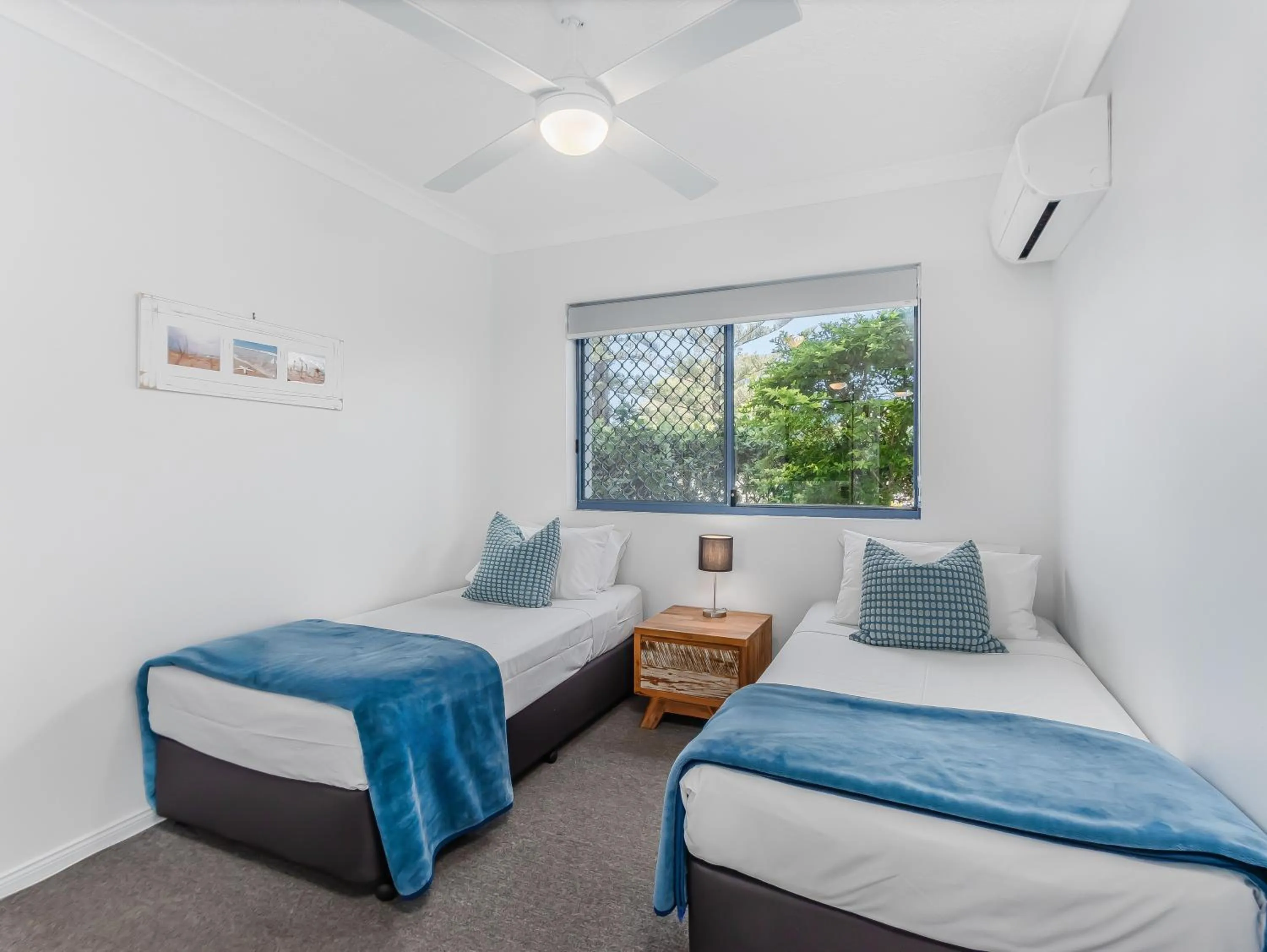 Bed in Bella Mare Coolangatta Beachside Apartments