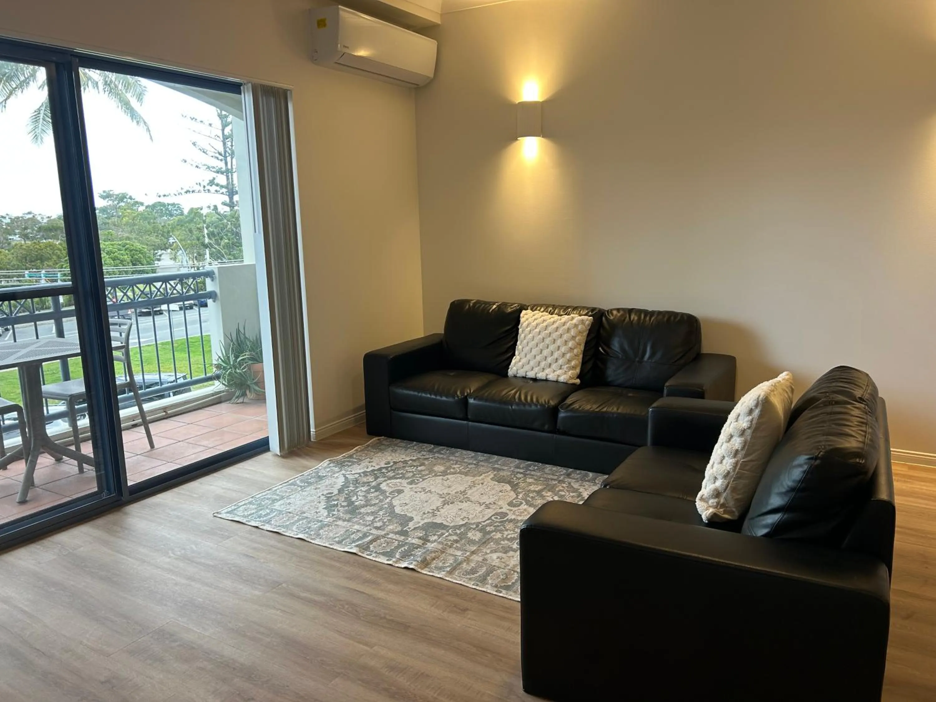 Living room in Bella Mare Coolangatta Beachside Apartments