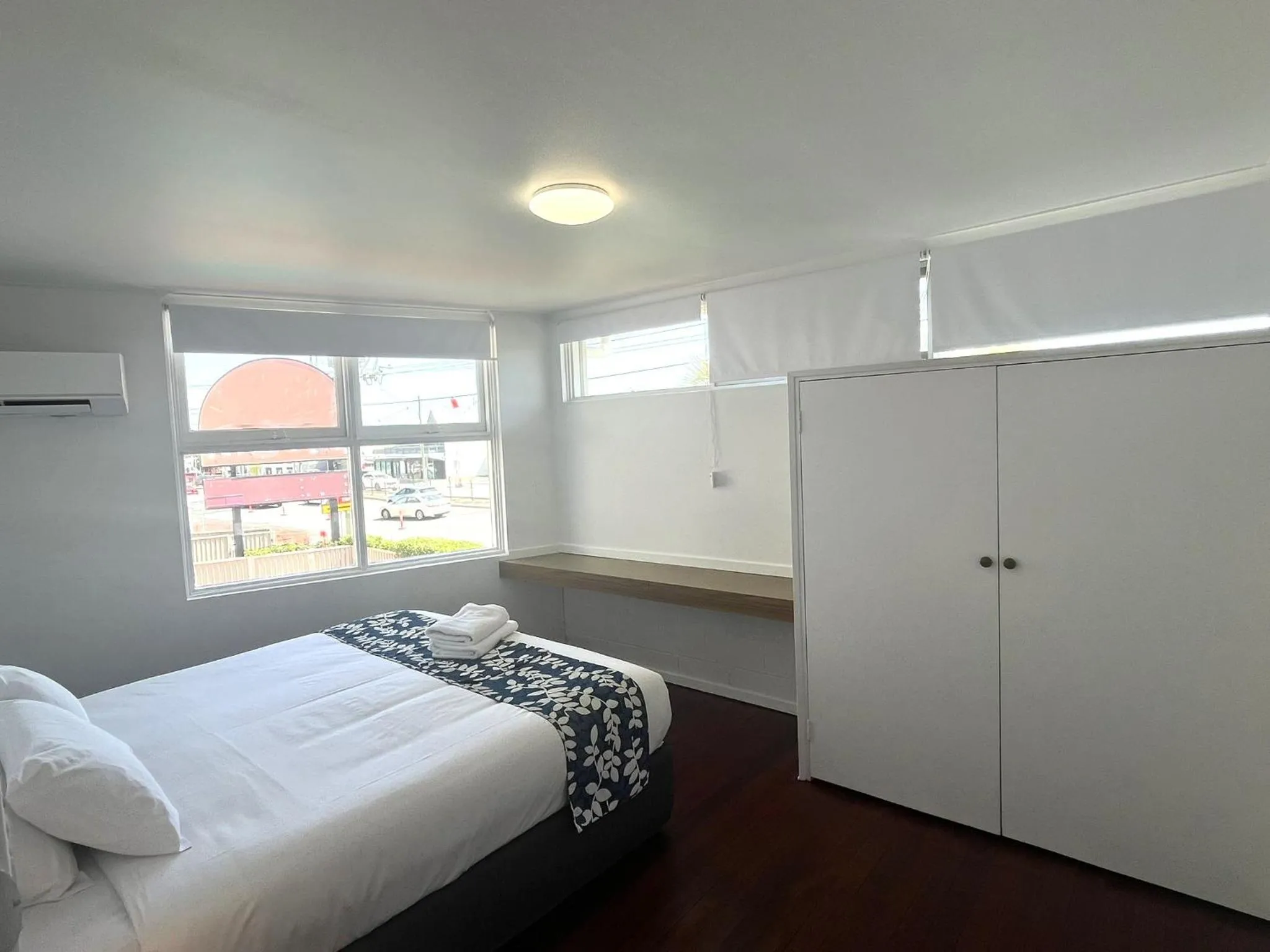 Bed in Tropicana Motel