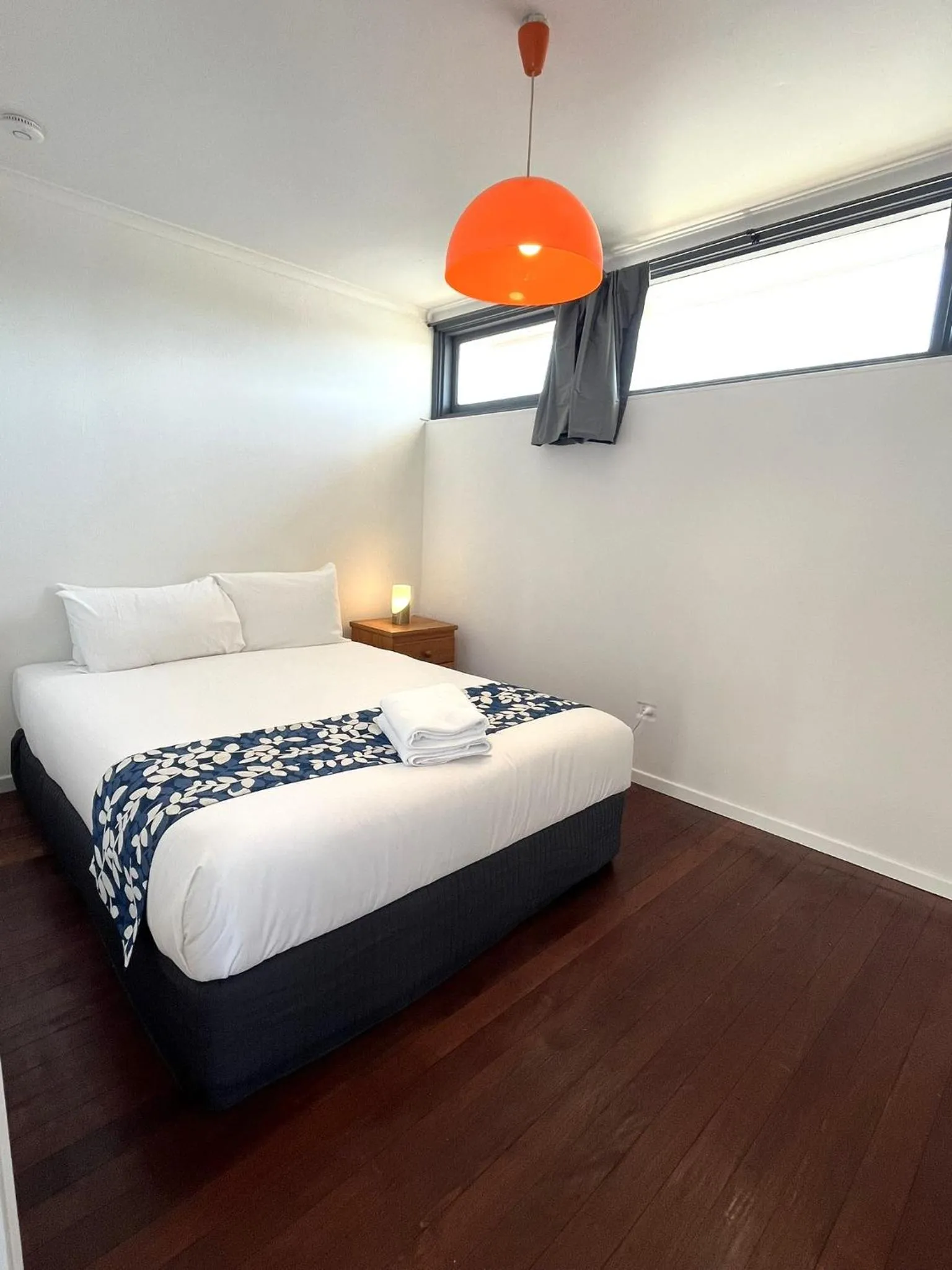 Bed in Tropicana Motel