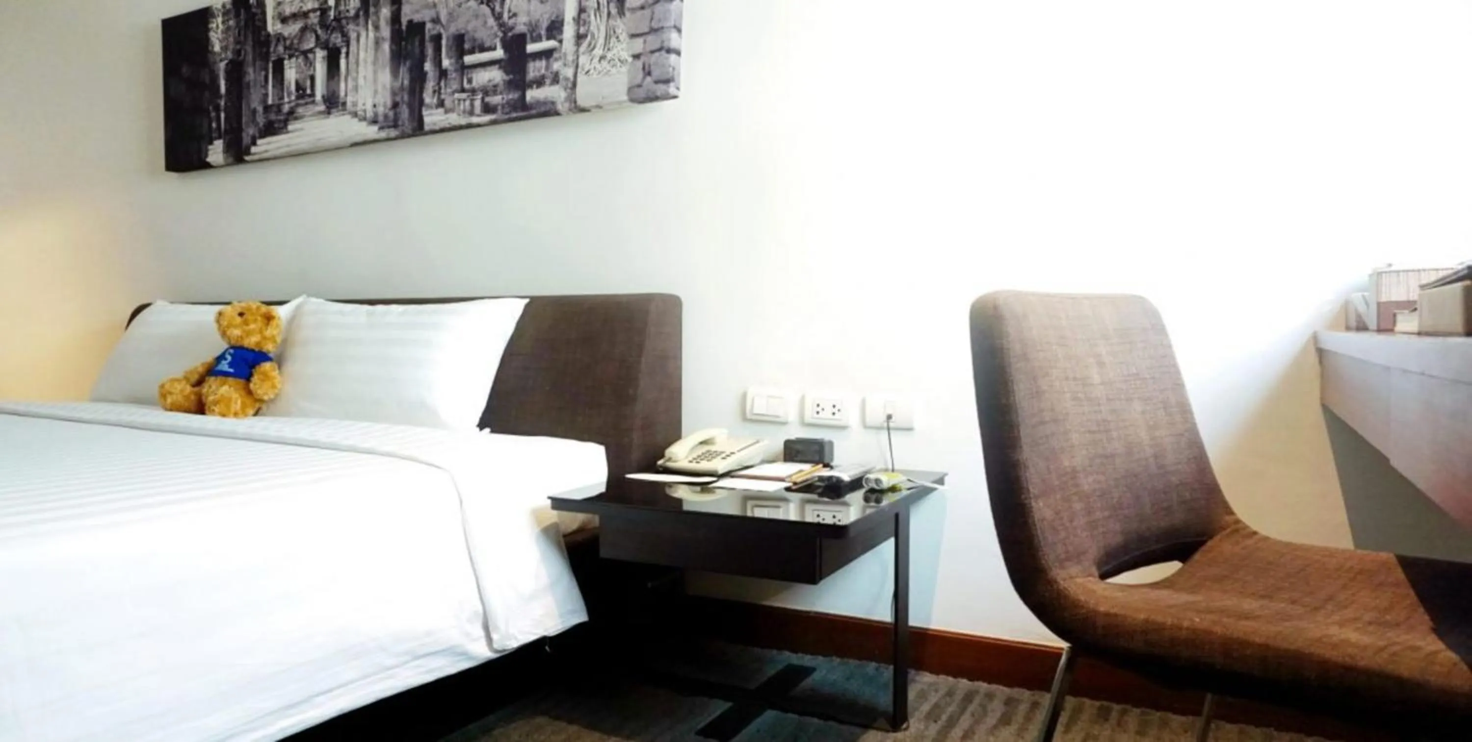 Bedroom, Bed in S33 Compact Sukhumvit Hotel