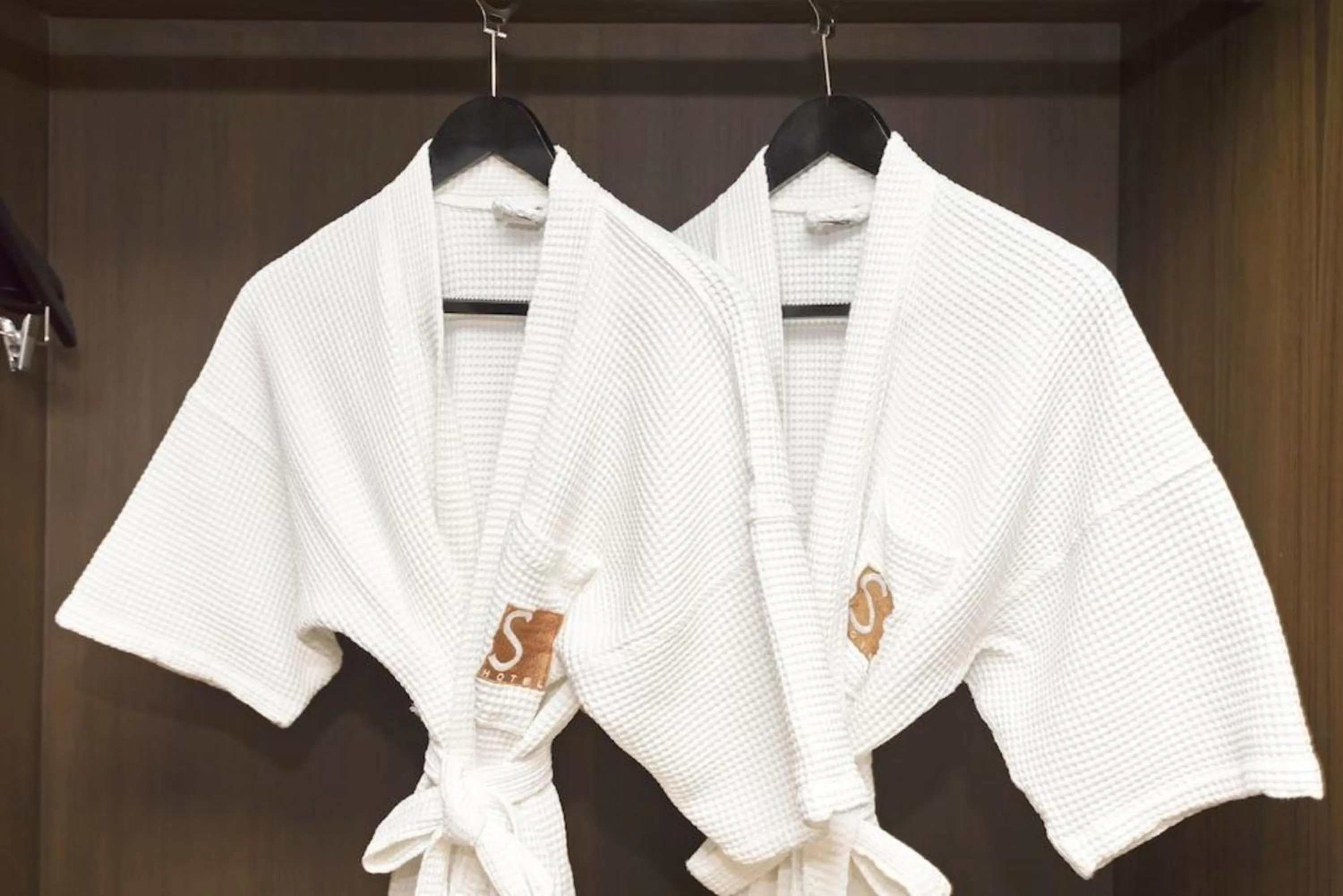 wardrobe in S33 Compact Sukhumvit Hotel