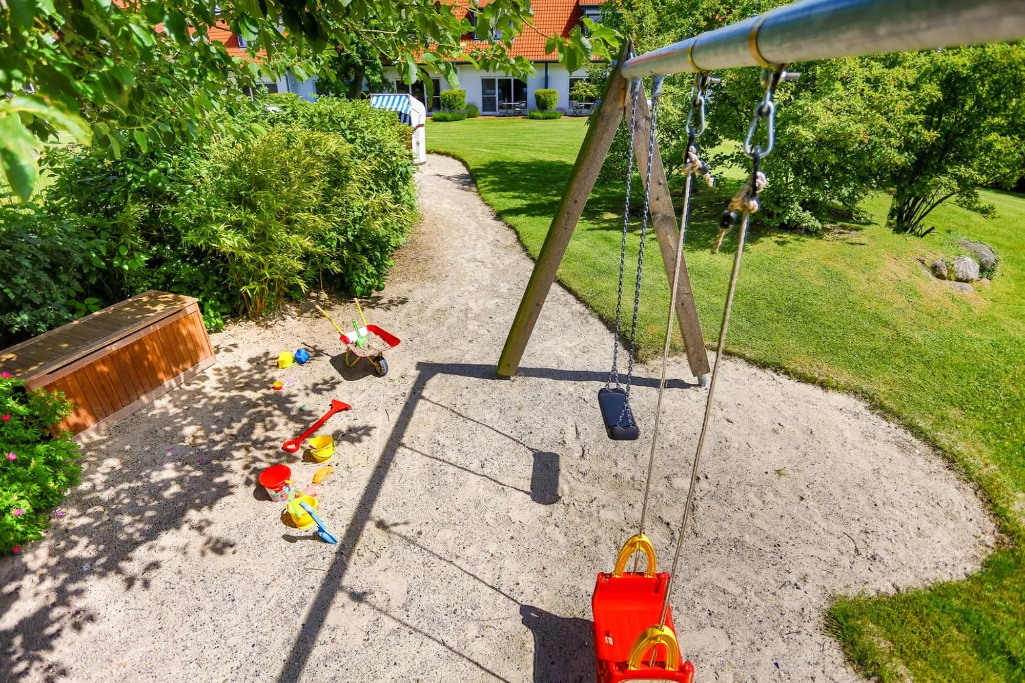 Children play ground in H.W.S. Hotel Der Wilde Schwan