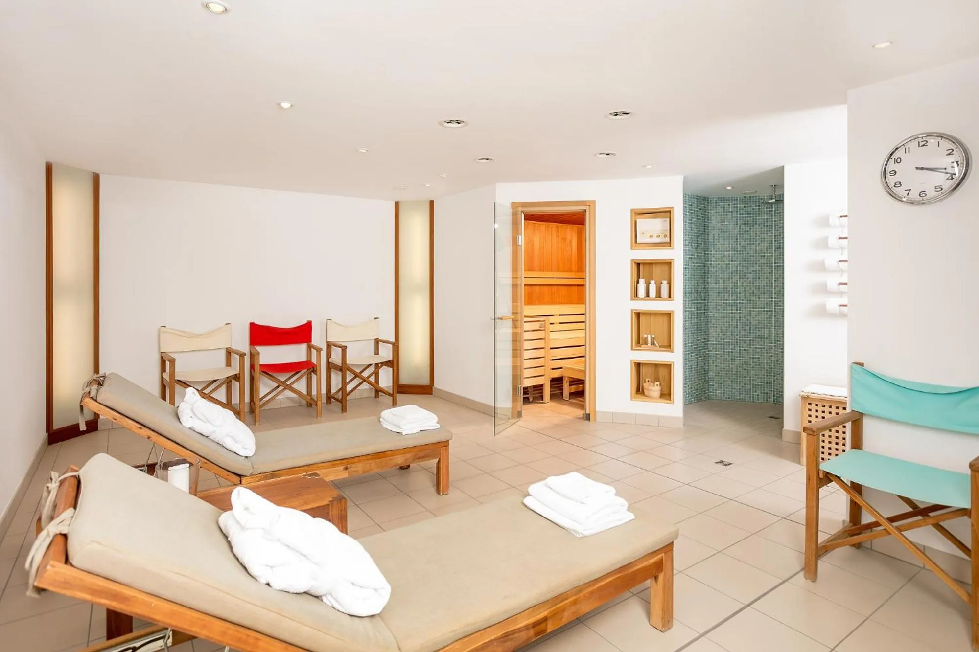 Sauna, Bed in H.W.S. Hotel Der Wilde Schwan