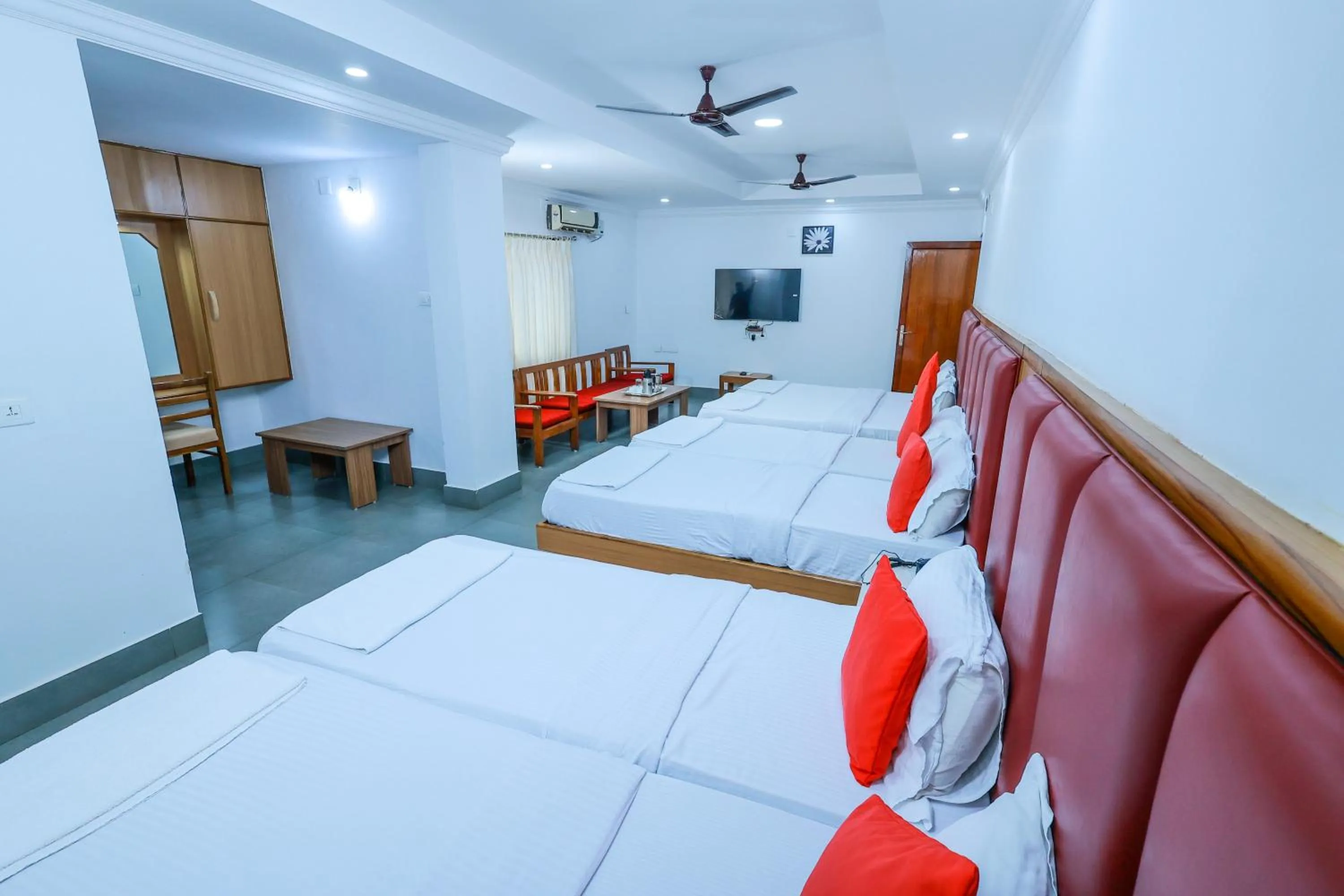 Bed in Hotel Janardana