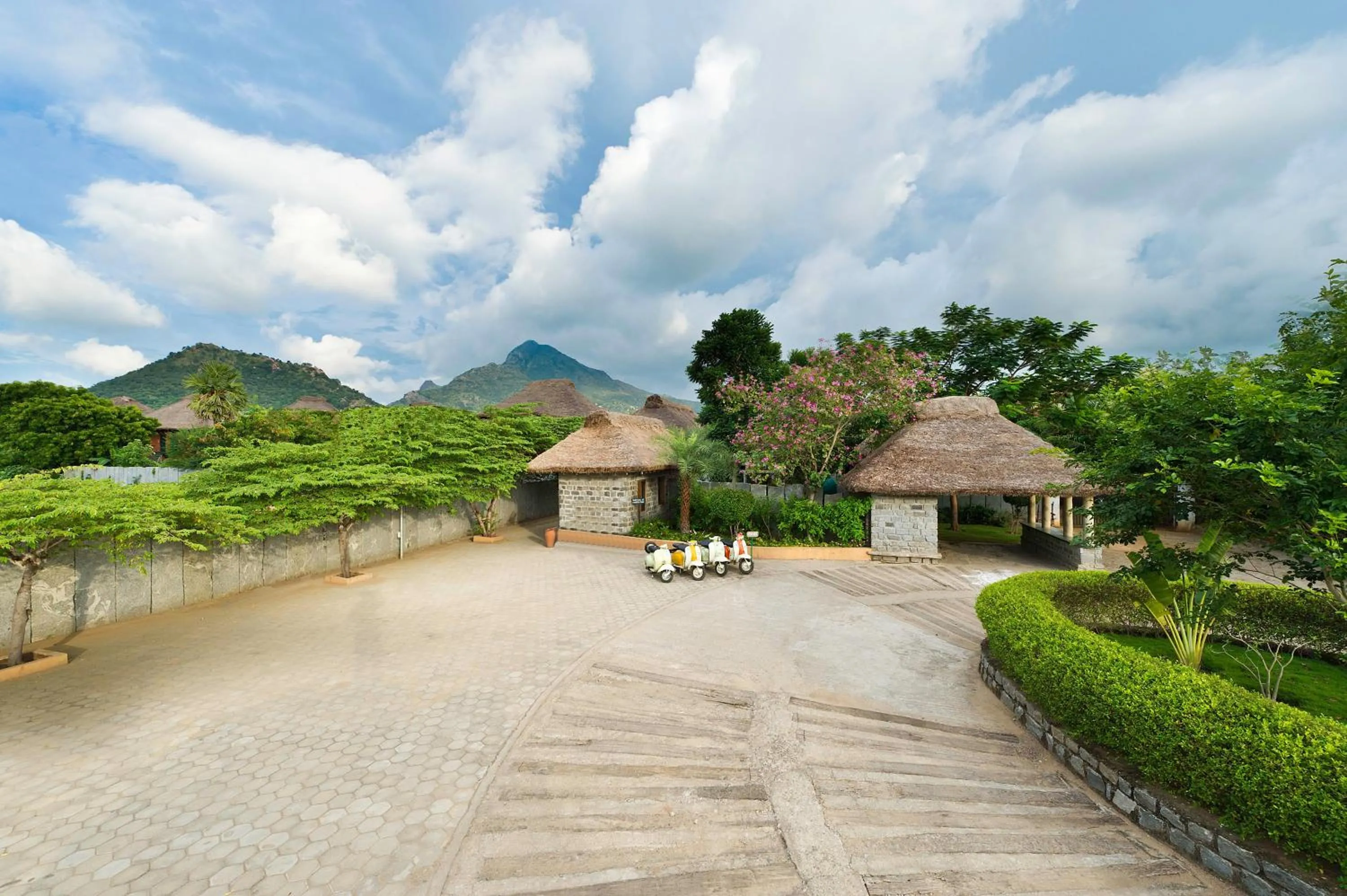 Mountain view in Halez Sparsa Thiruvannamalai