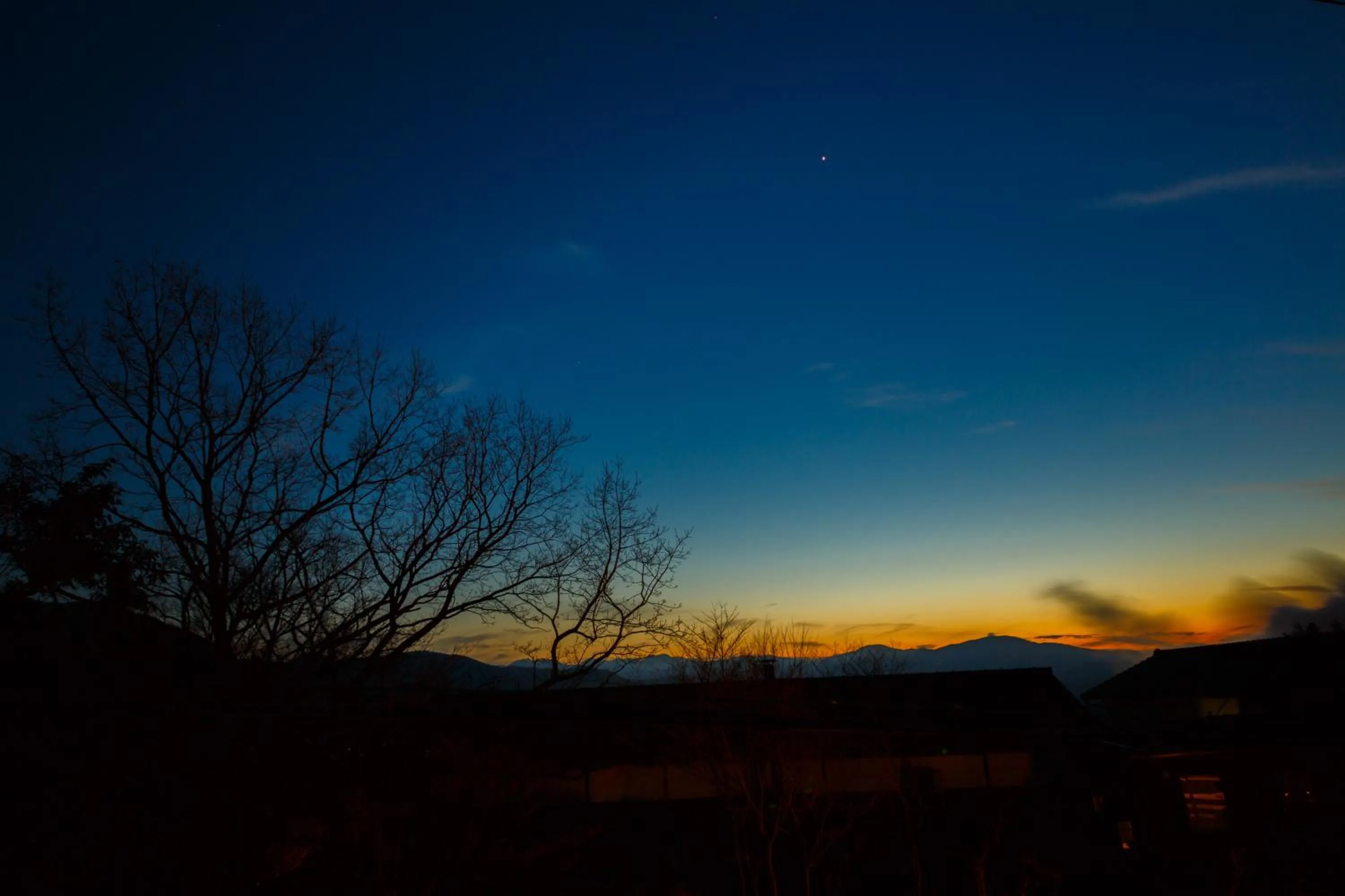 Mountain view in Yufuin Inakamura Inakaso