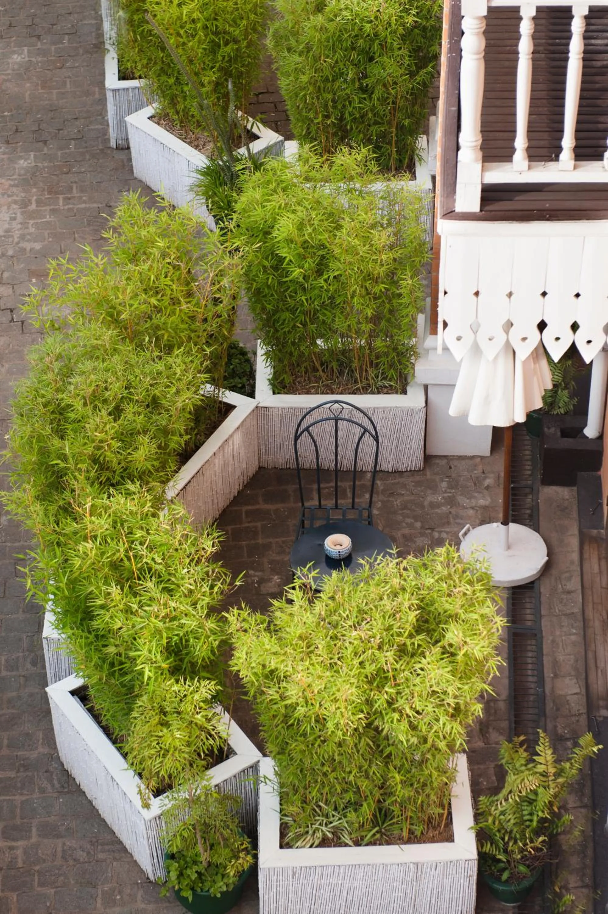 Bird's eye view in Les 3 Métis