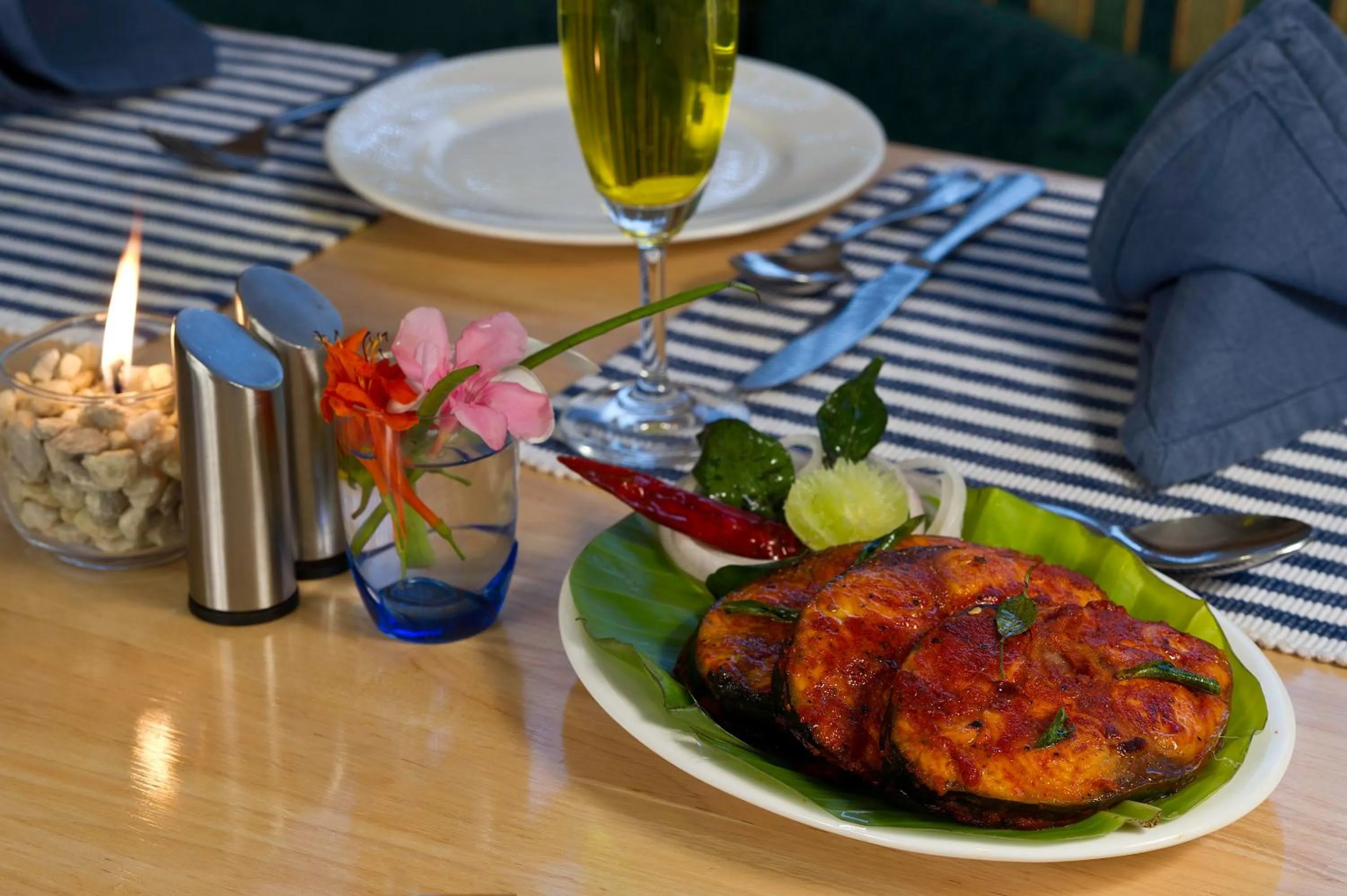Food close-up in Annai Celestial Resorts