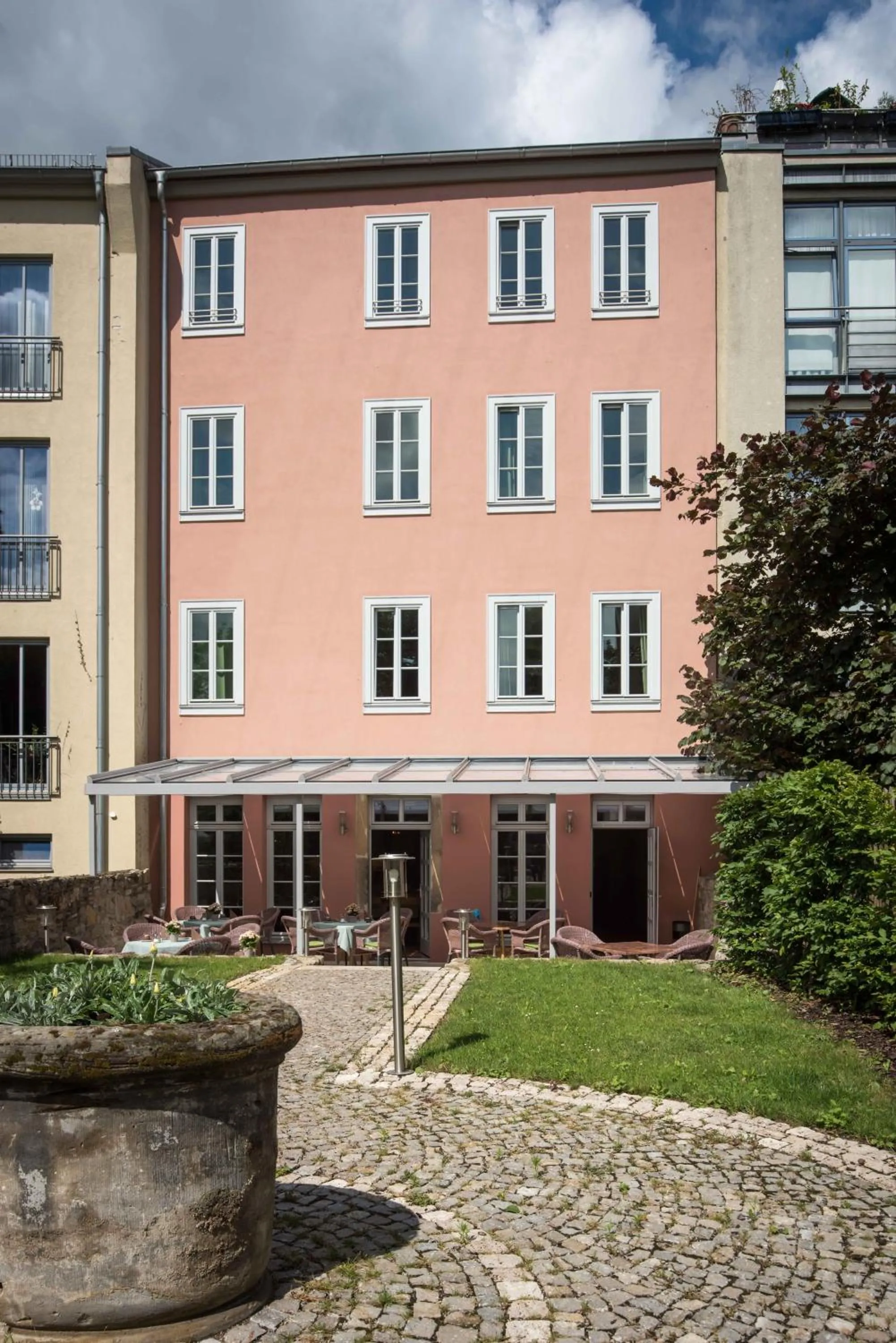 Garden in Hotel am Goethehaus