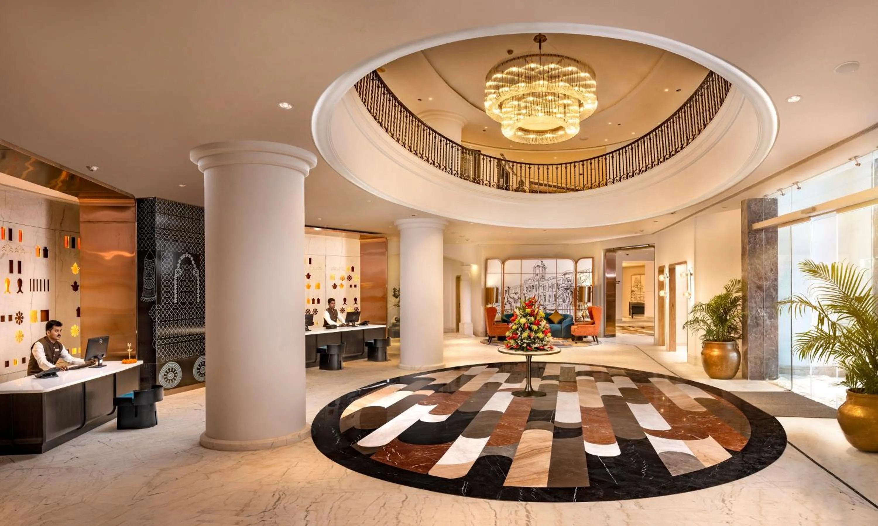 Lobby or reception in Welcomhotel by ITC Hotels, Cathedral Road, Chennai