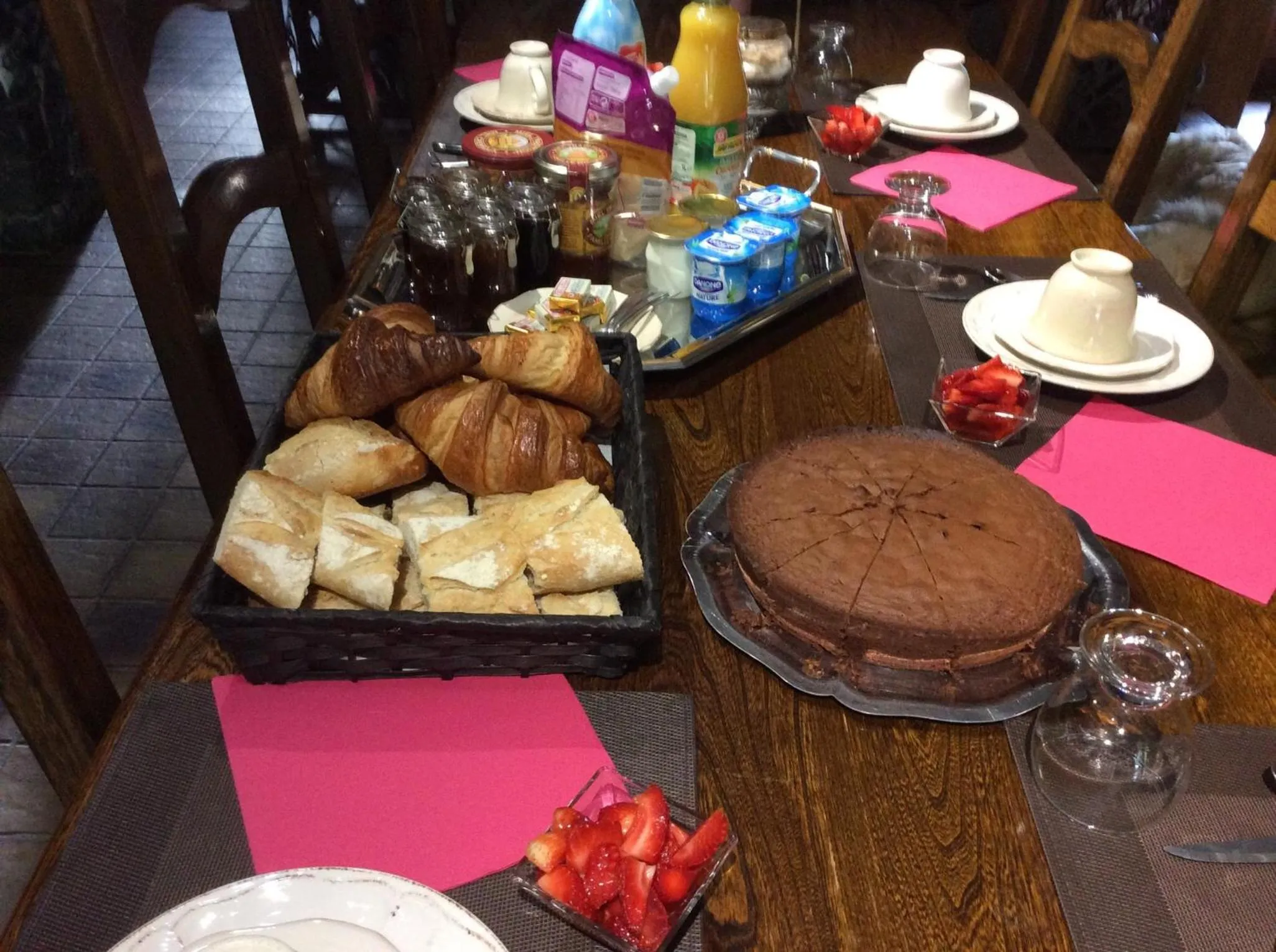 Breakfast in Demeure d'hôtes Les Irisynes