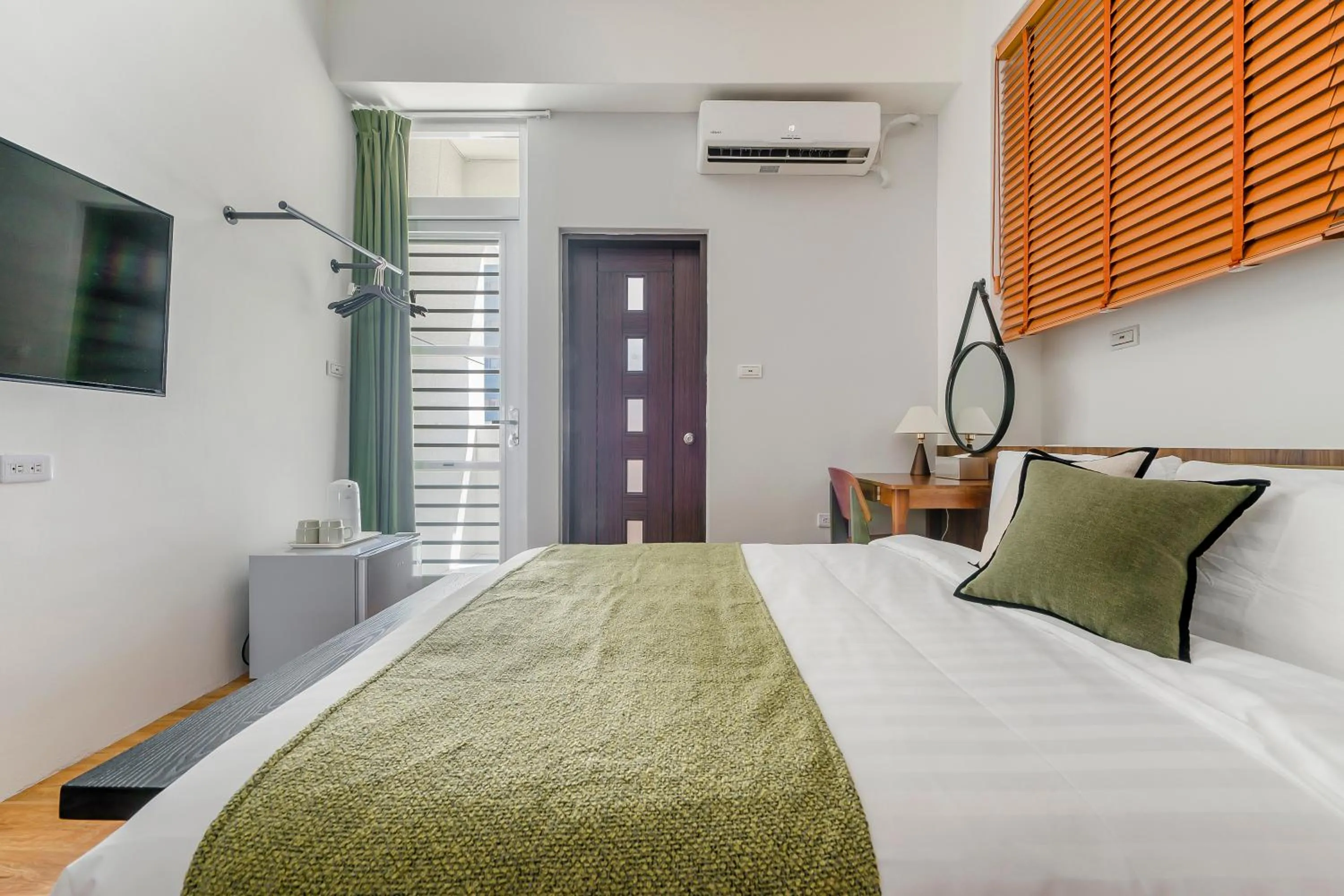 Bed in Oriental Blue Smart Stay