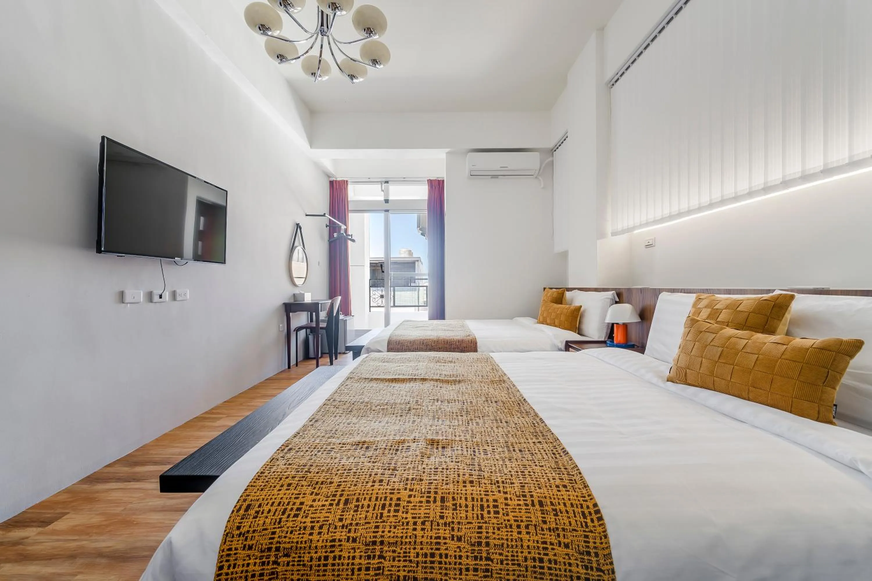 Bed in Oriental Blue Smart Stay