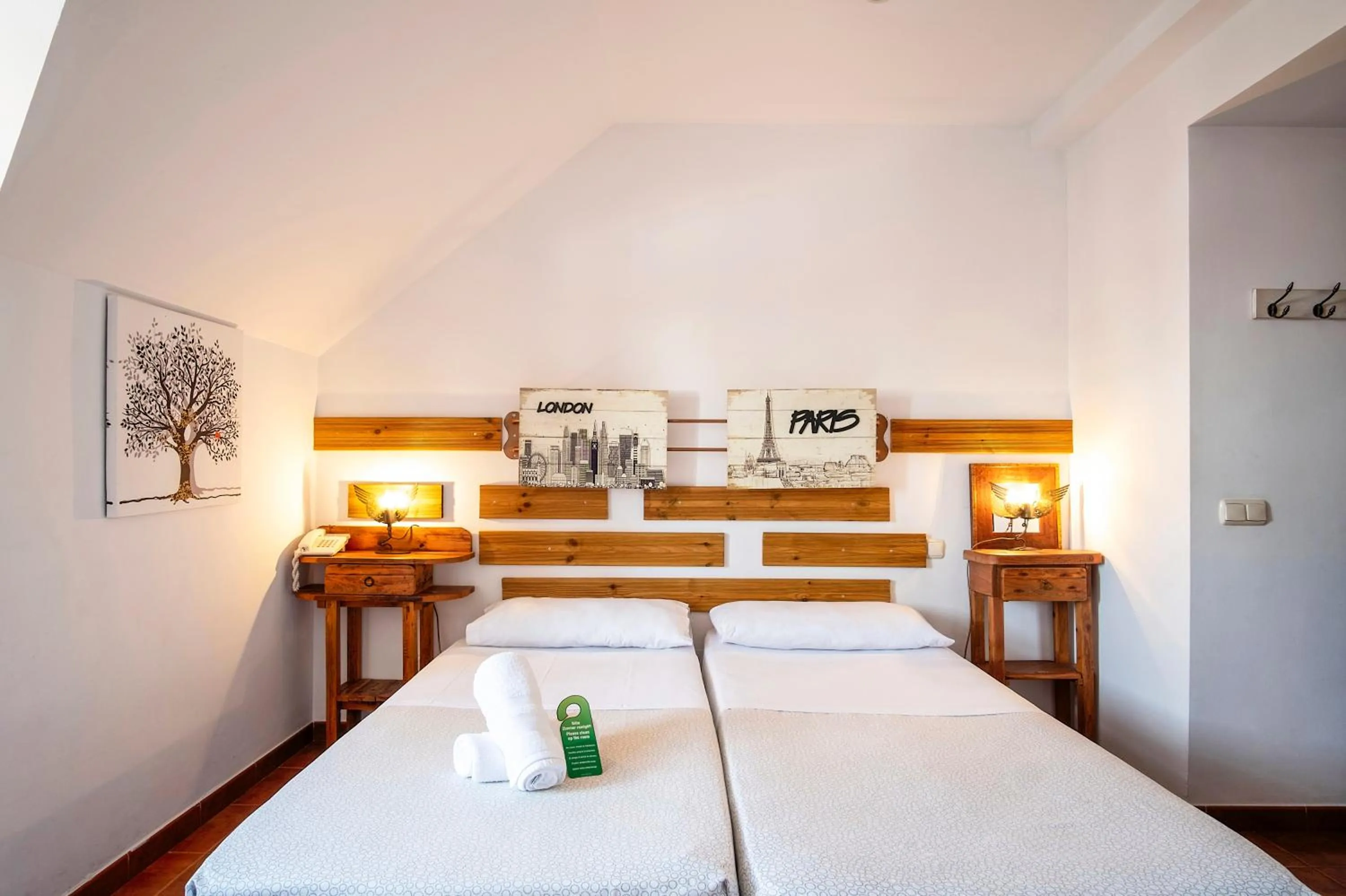 Bed in Hotel Doña Matilde