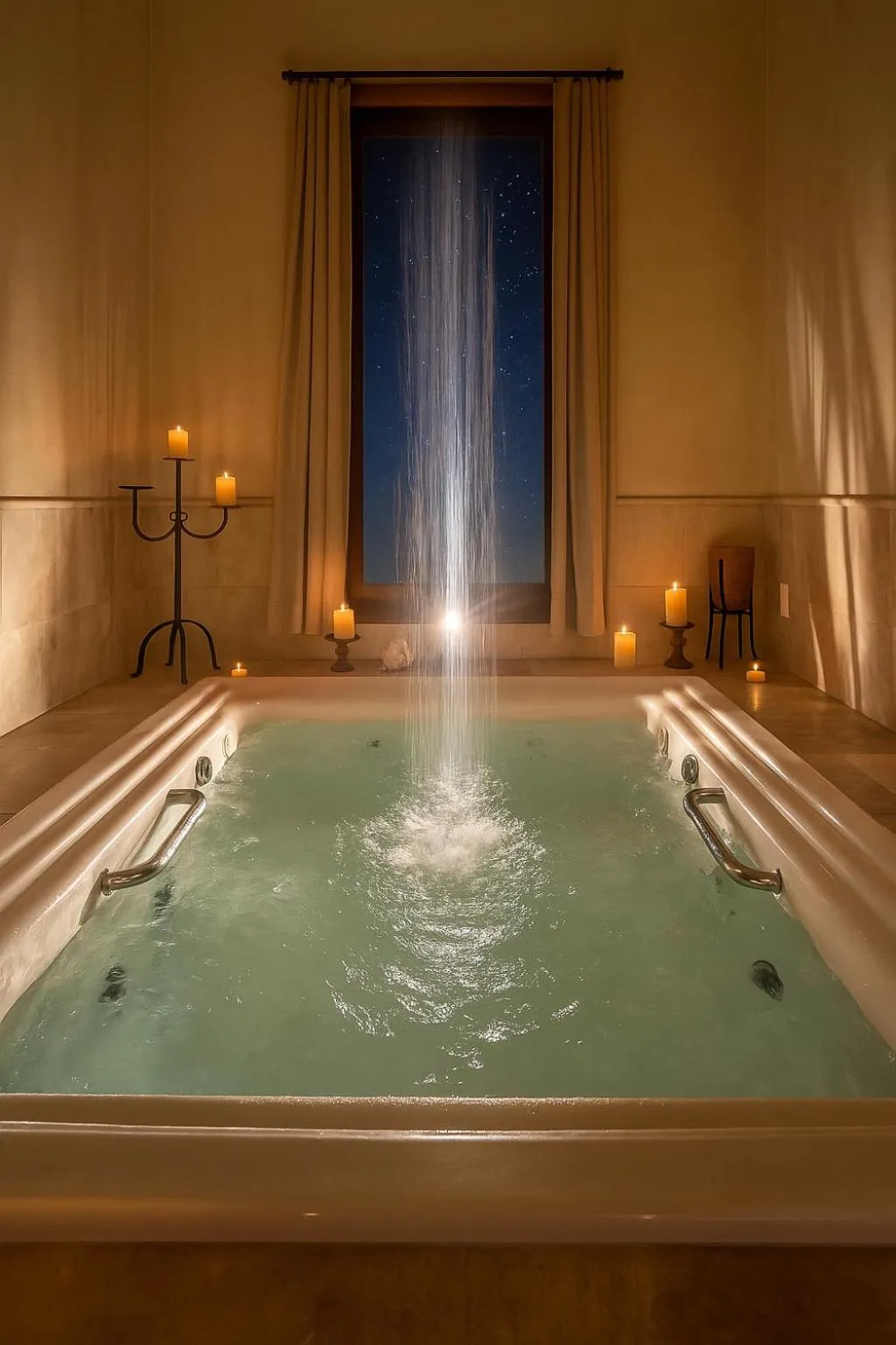 Hot Tub in Pousada Maya