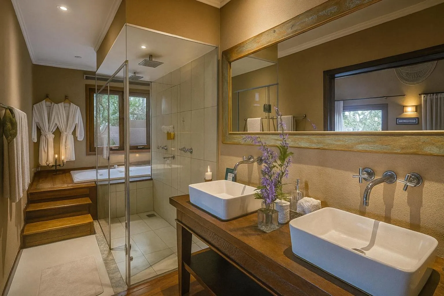 Hot Tub in Pousada Maya