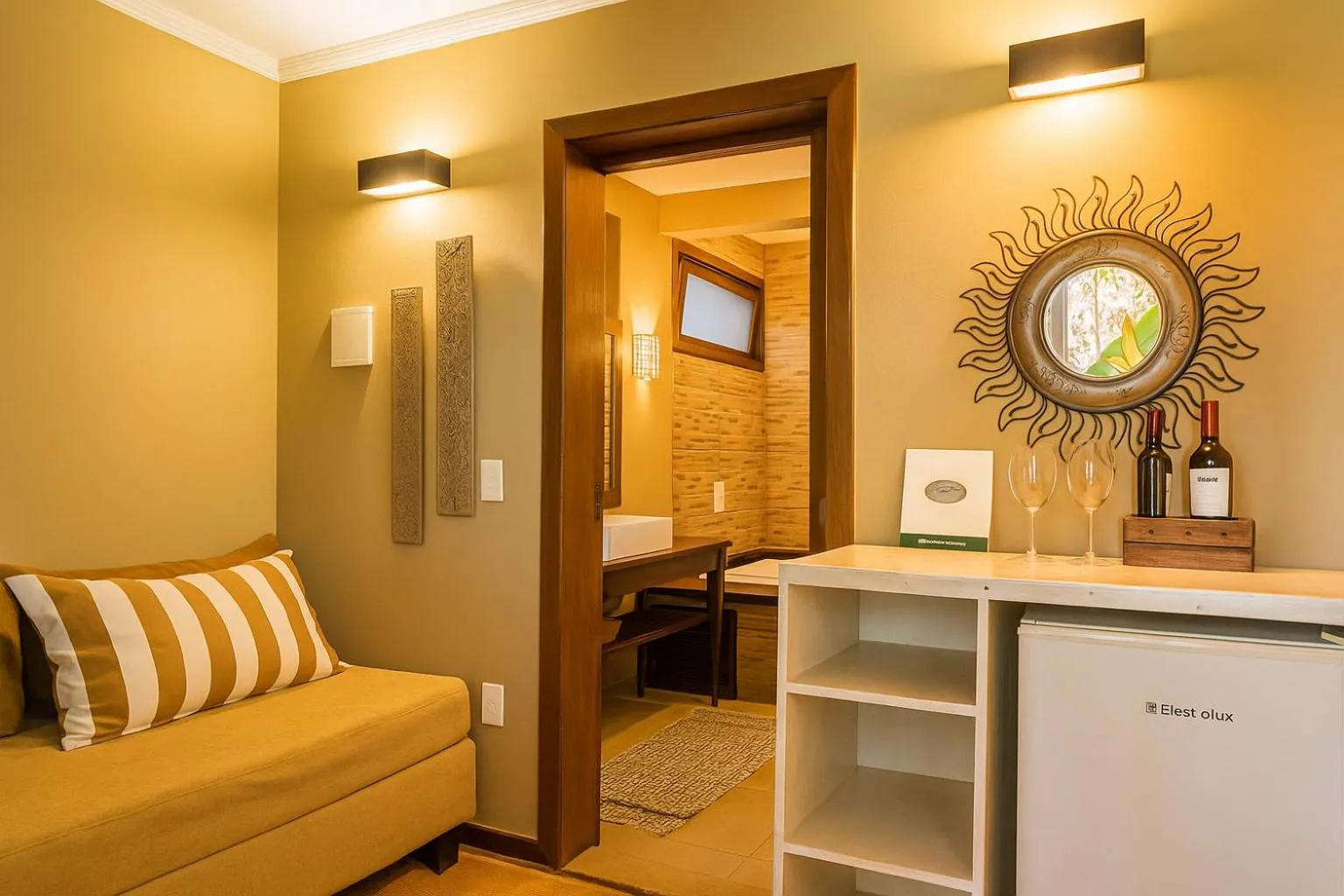 Bedroom in Pousada Maya