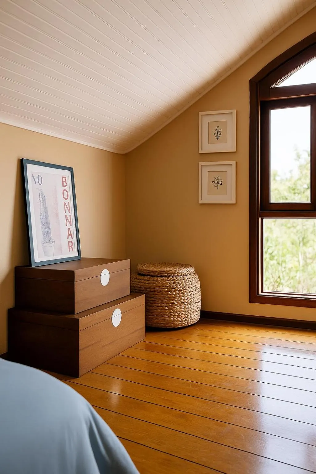 Living room, Bed in Pousada Maya