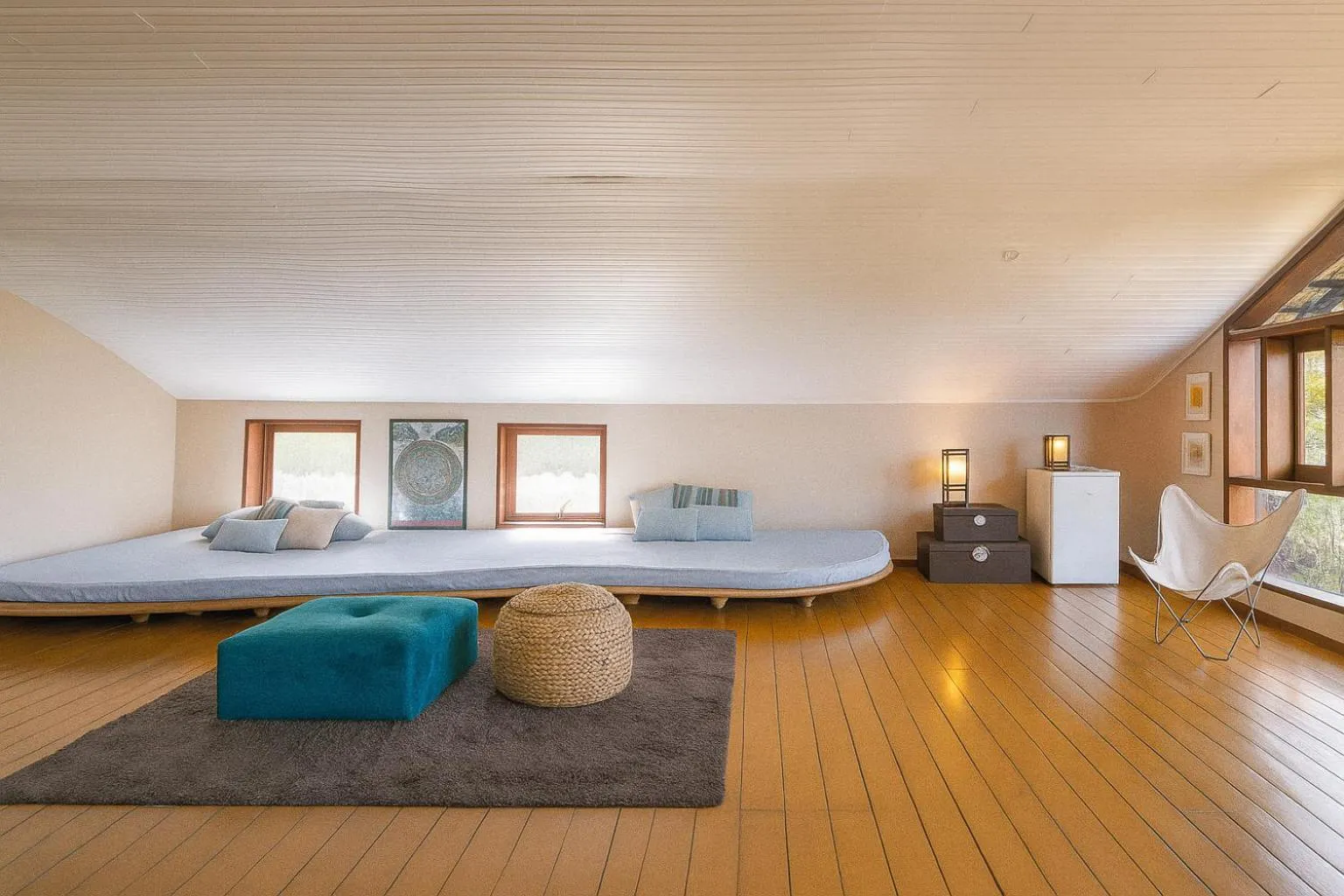 Living room, Bed in Pousada Maya