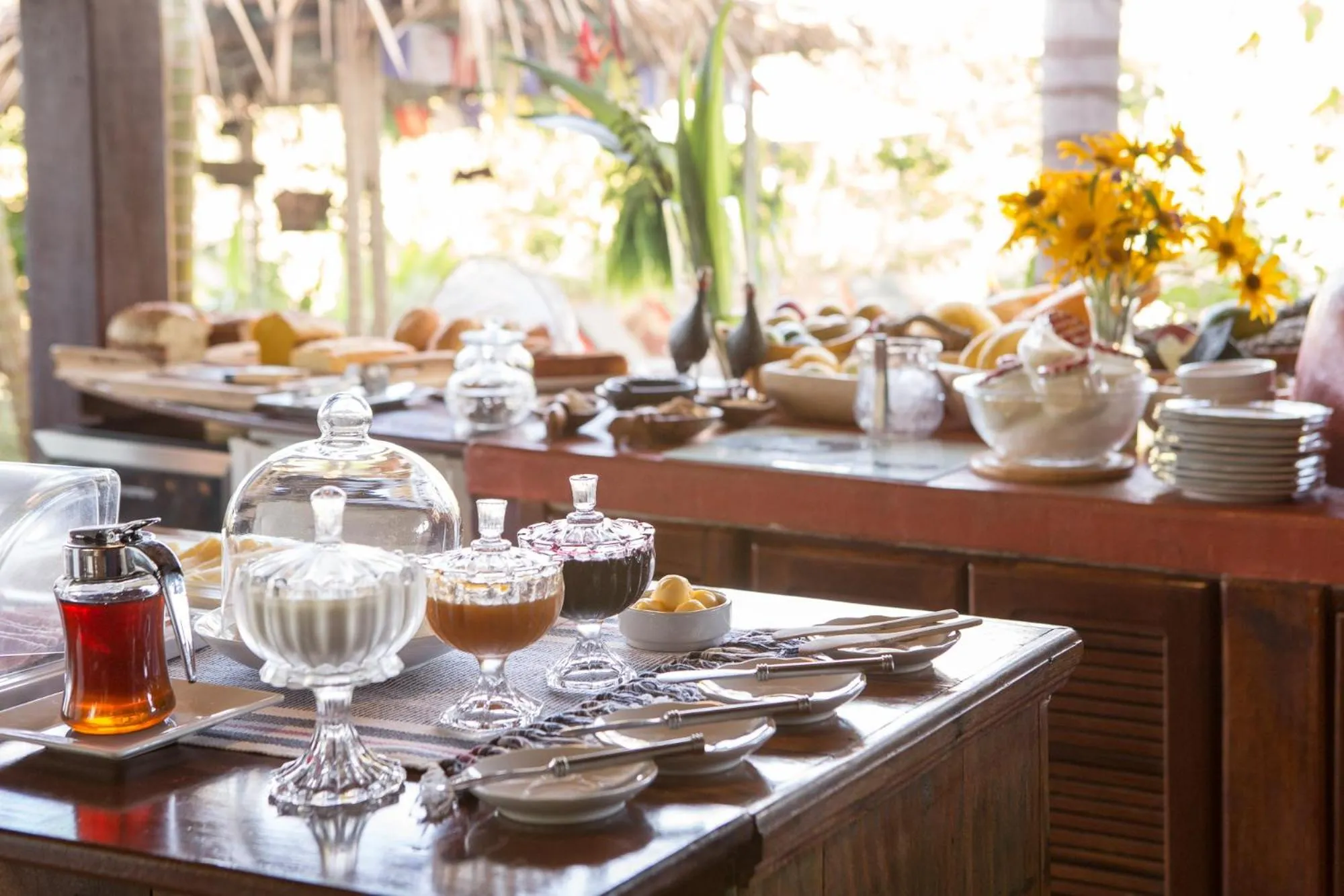 Food and drinks in Pousada Maya