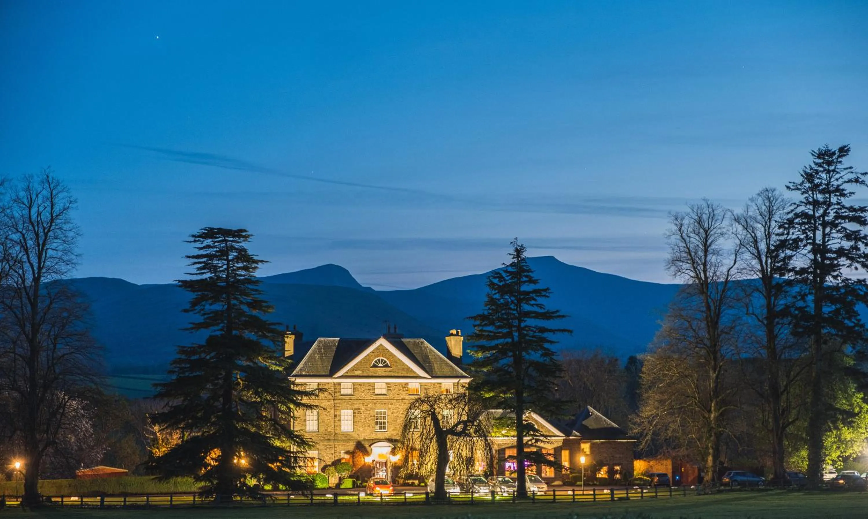 Winter in Peterstone Court Country House Restaurant & Spa