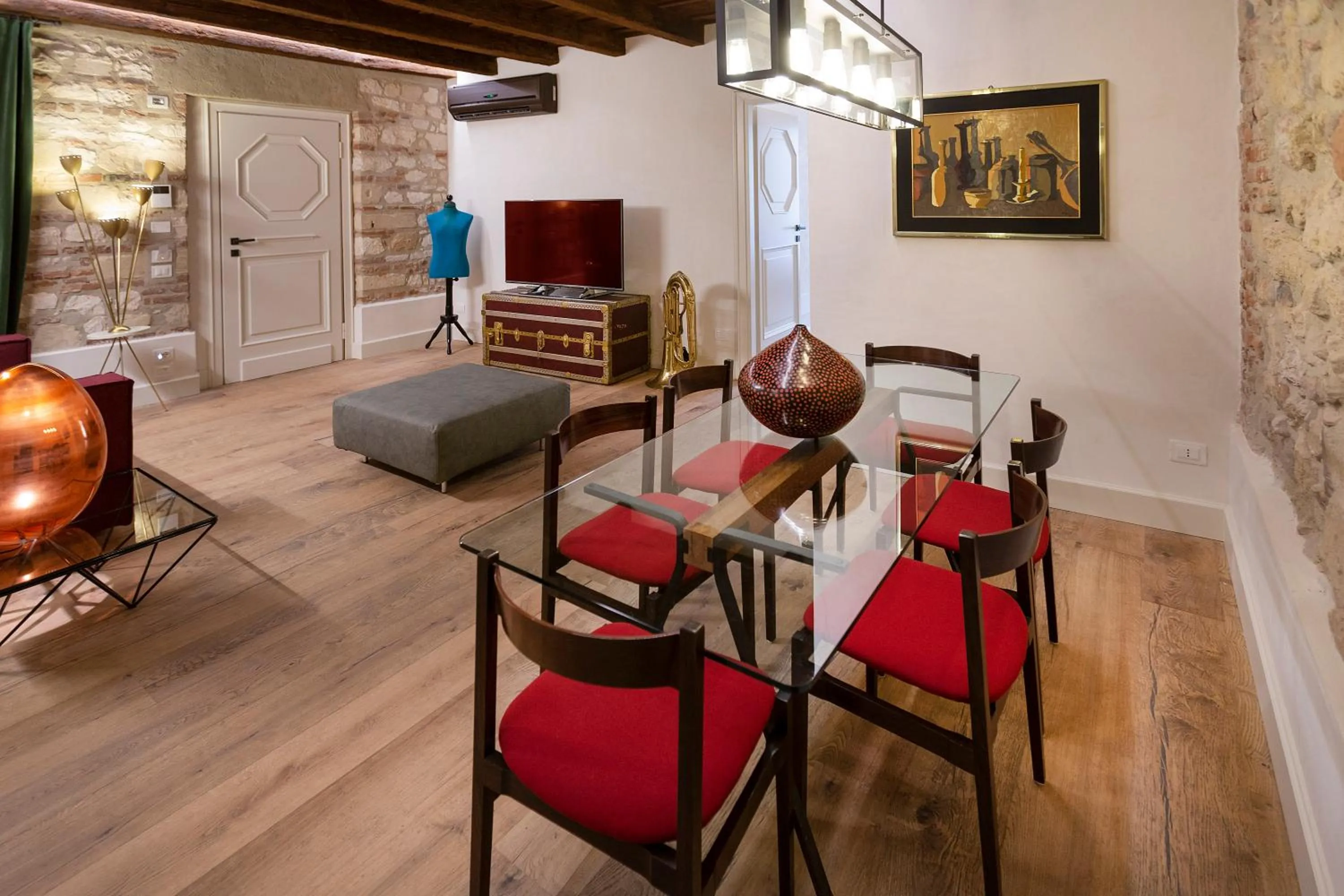 Dining area in Residenza Palazzo Brenzoni