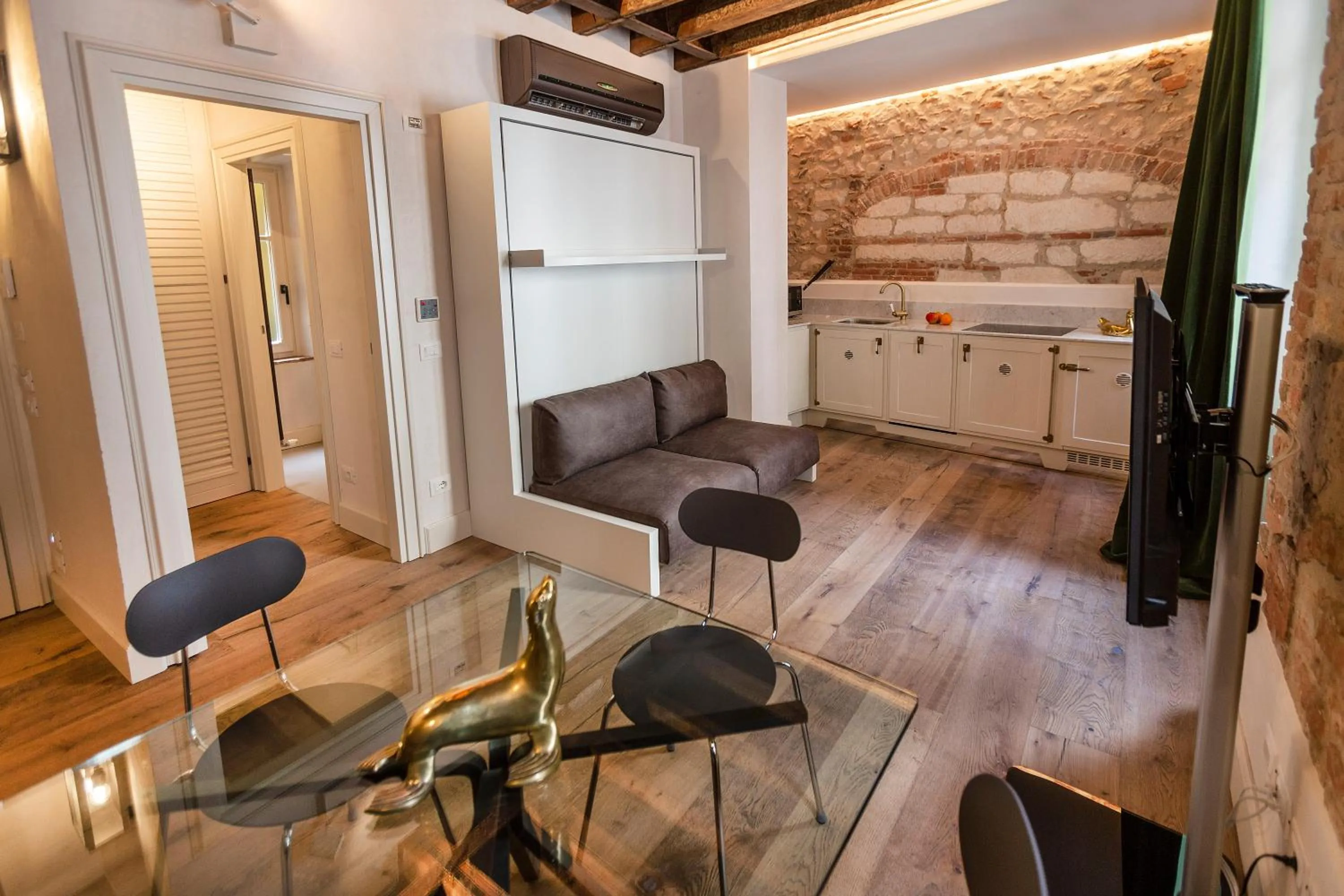 Living room in Residenza Palazzo Brenzoni