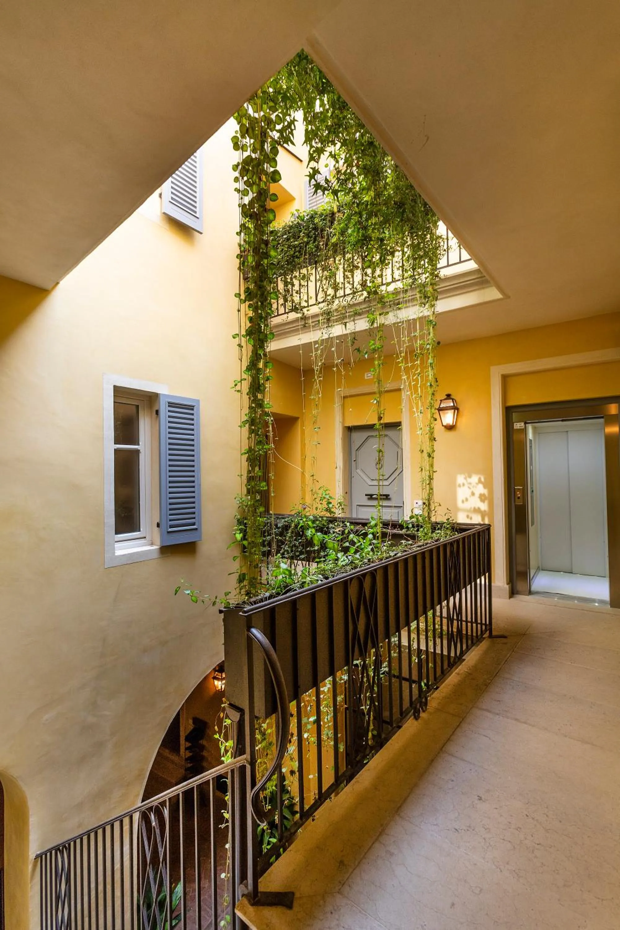 Patio in Residenza Palazzo Brenzoni