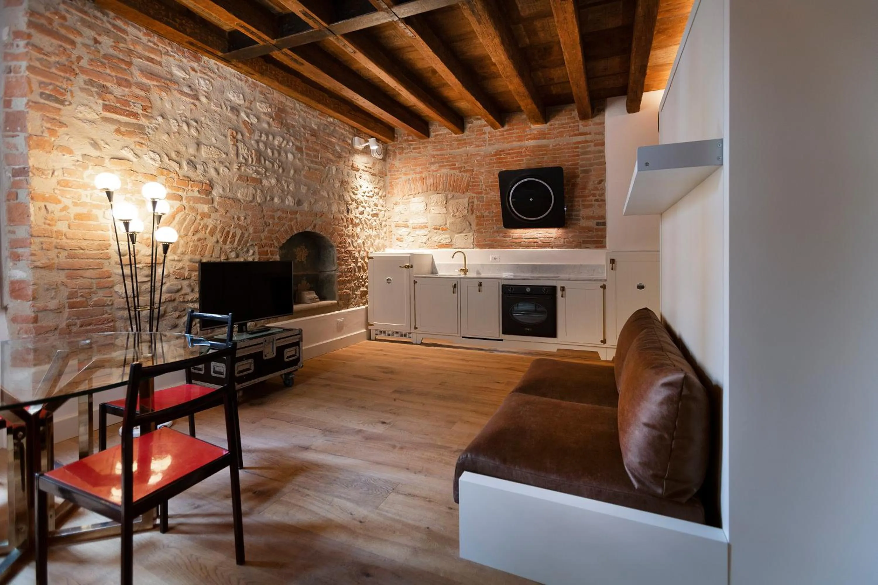 Seating area in Residenza Palazzo Brenzoni