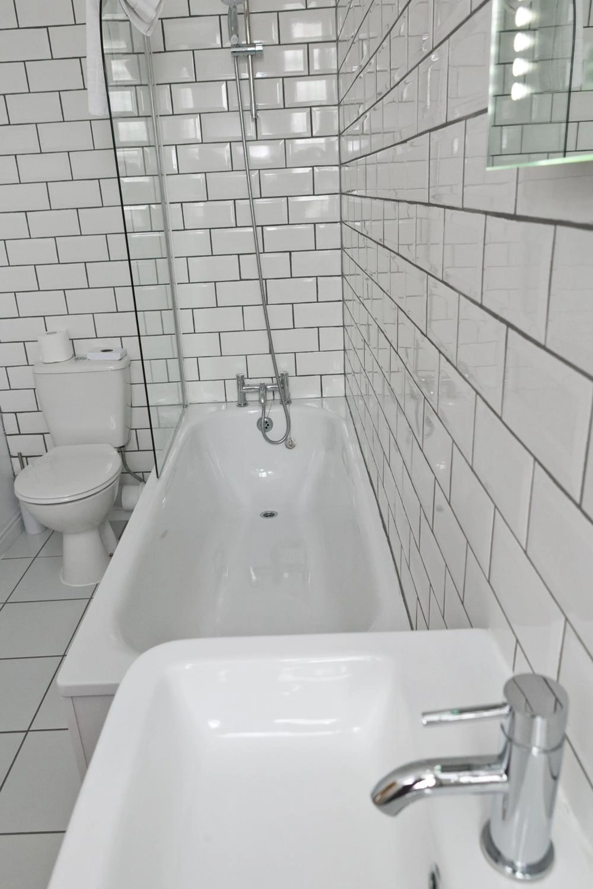 Bathroom in The Manor Hotel