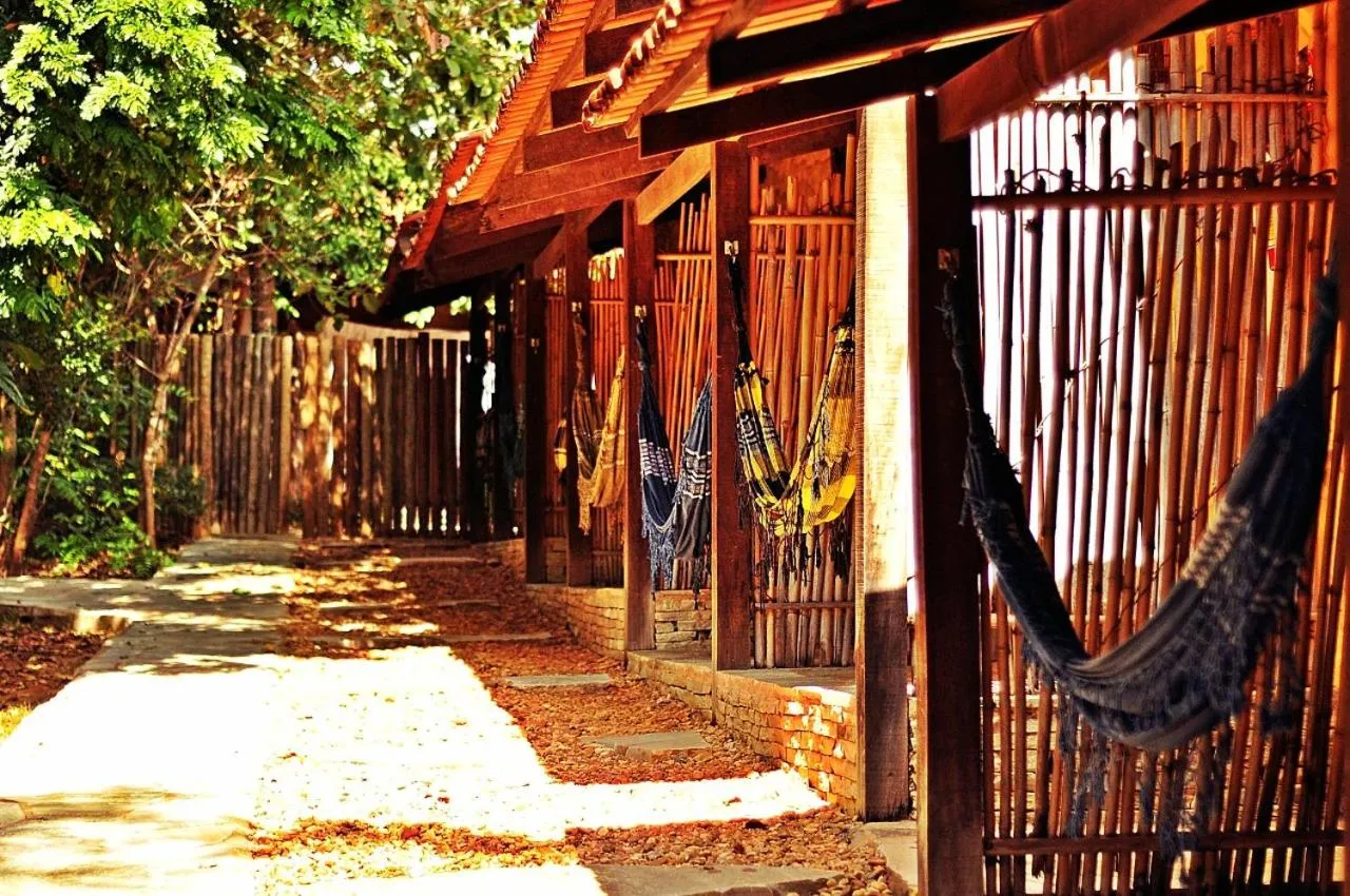 Patio in TEMPLÁRIOS ECOVILLA Pousada