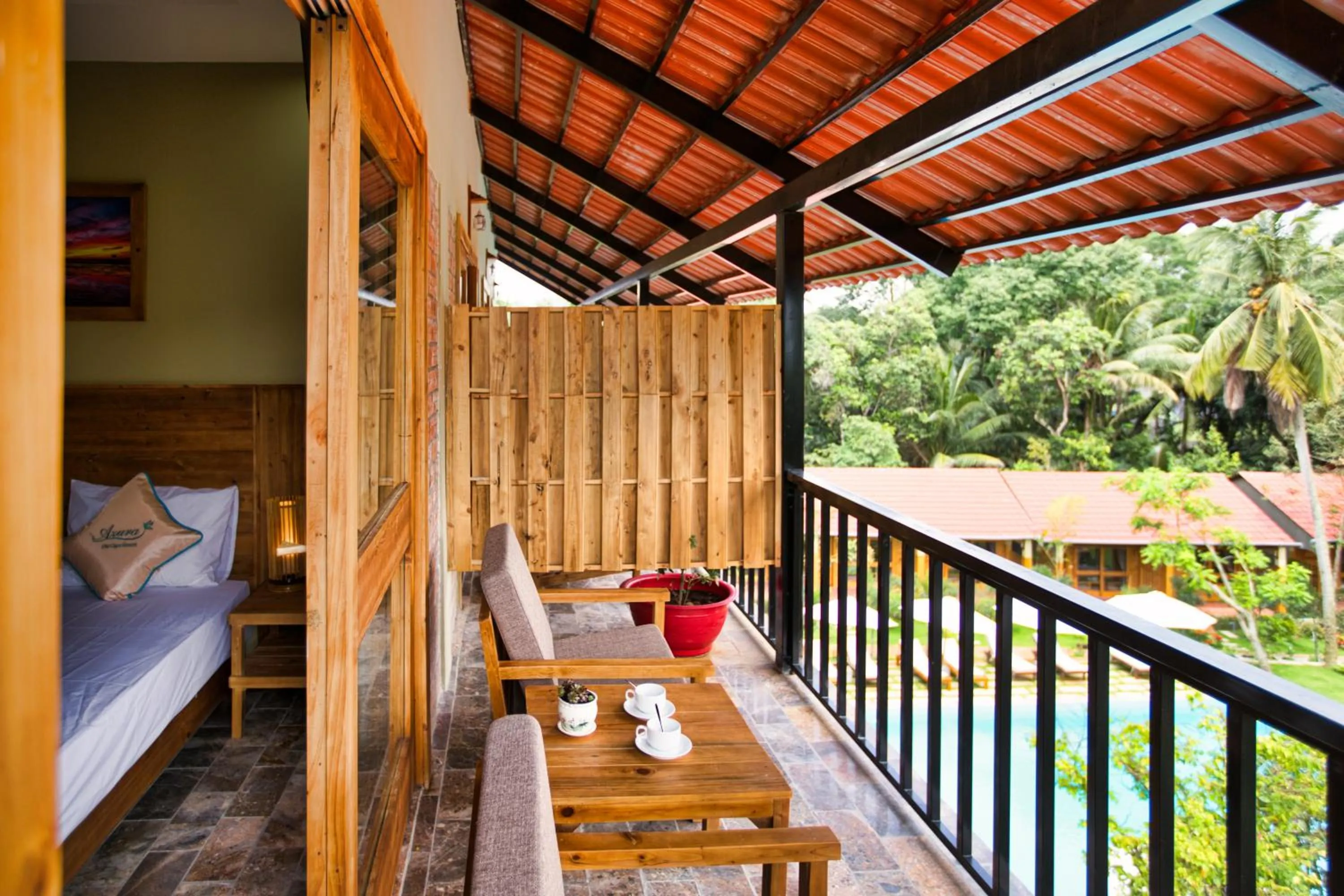 Balcony/Terrace in Azura Resort Phu Quoc