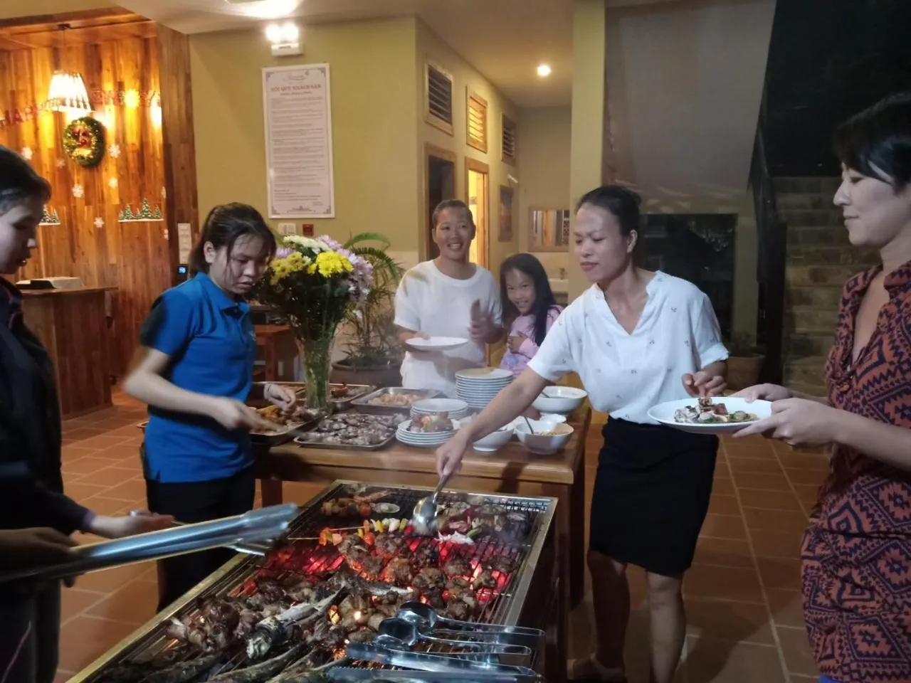 BBQ facilities in Azura Resort Phu Quoc