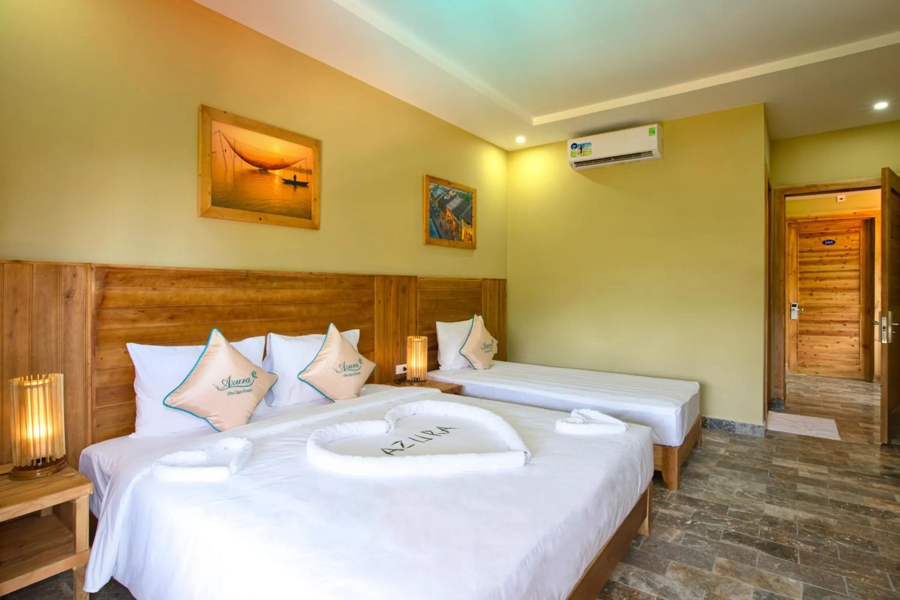 Deluxe Triple Room in Azura Resort Phu Quoc Deluxe Triple Room in Azura Resort Phu Quoc