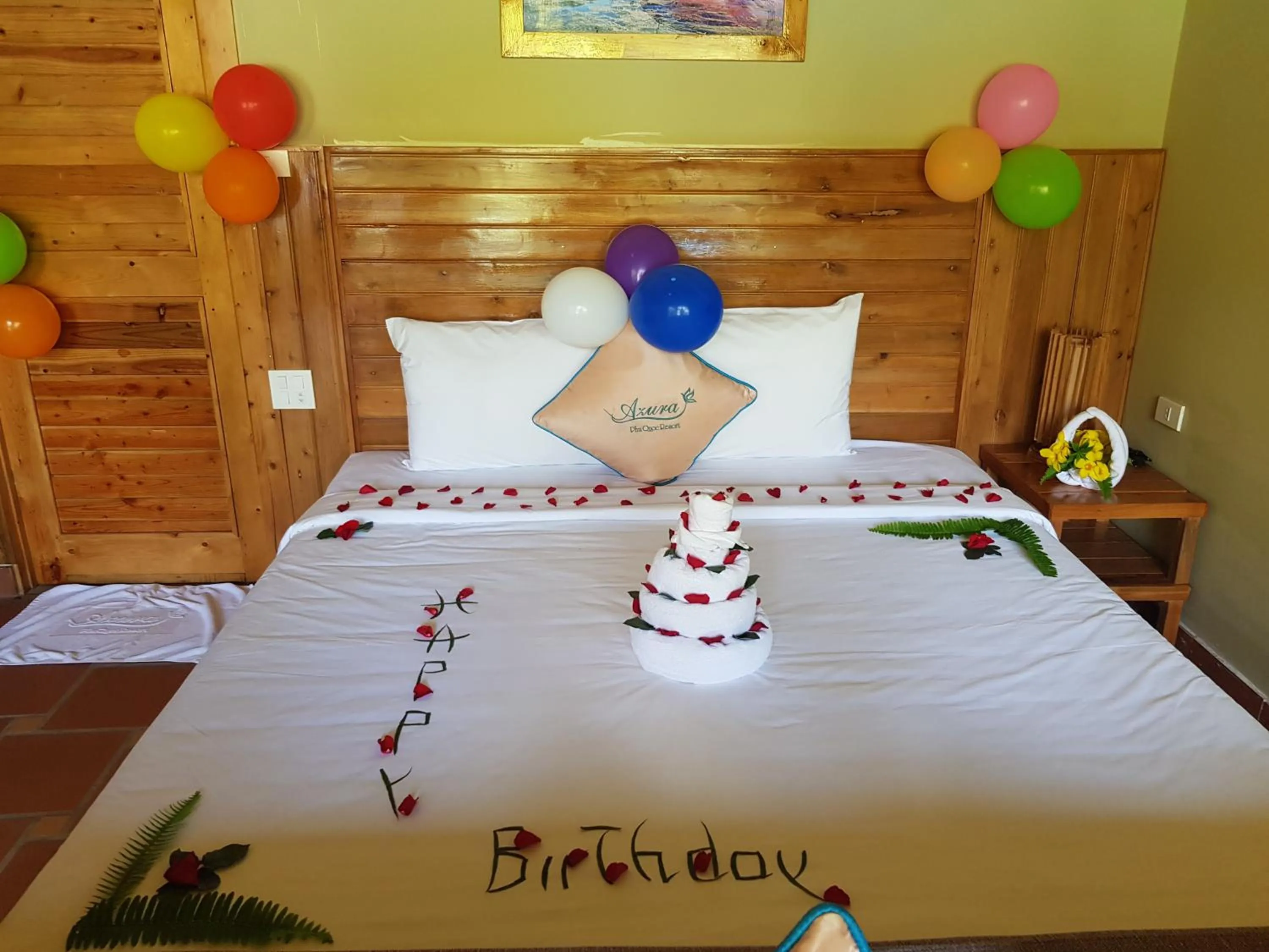 Bed in Azura Resort Phu Quoc