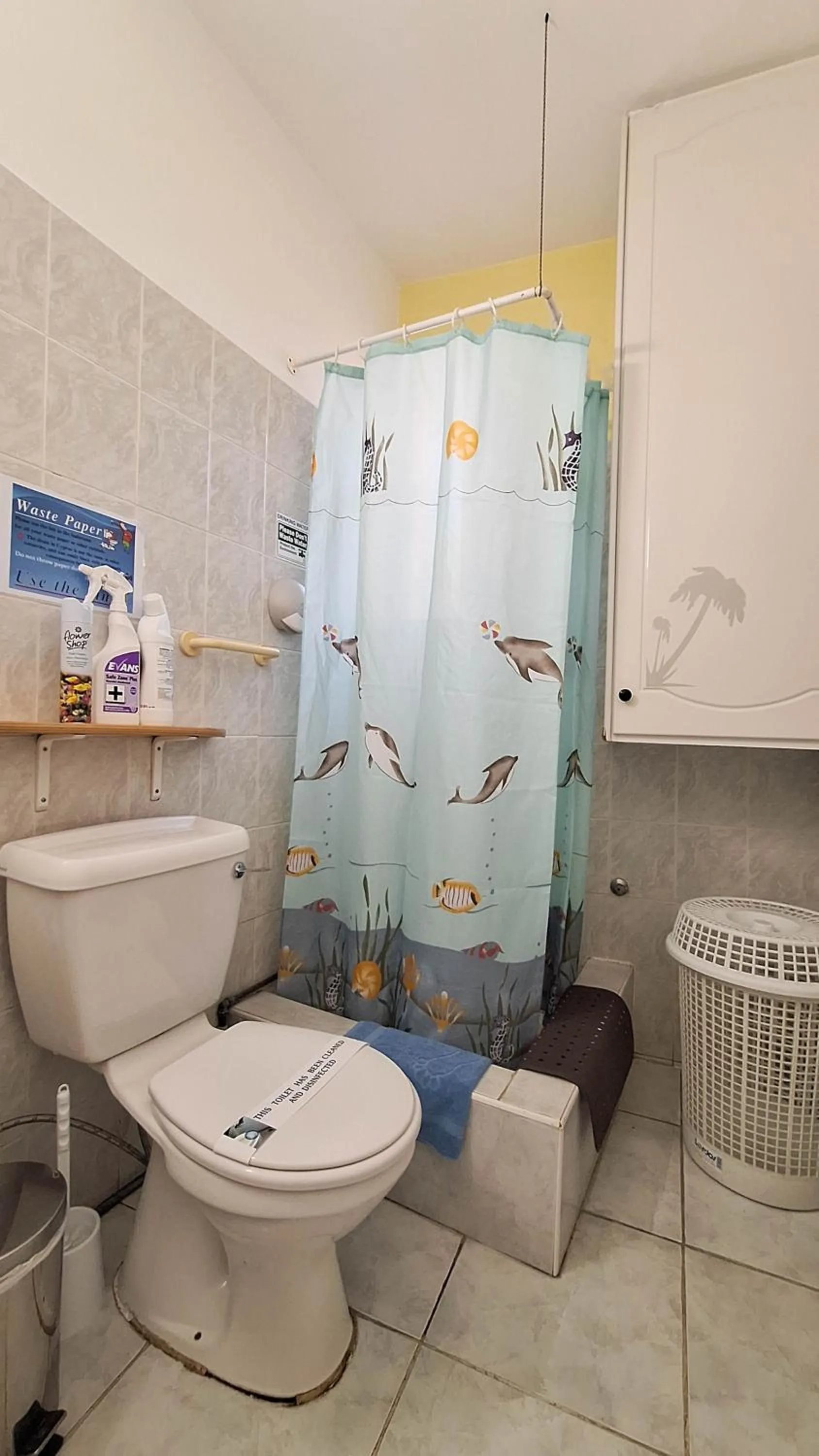 Shower in Apollonia Hotel Apartments