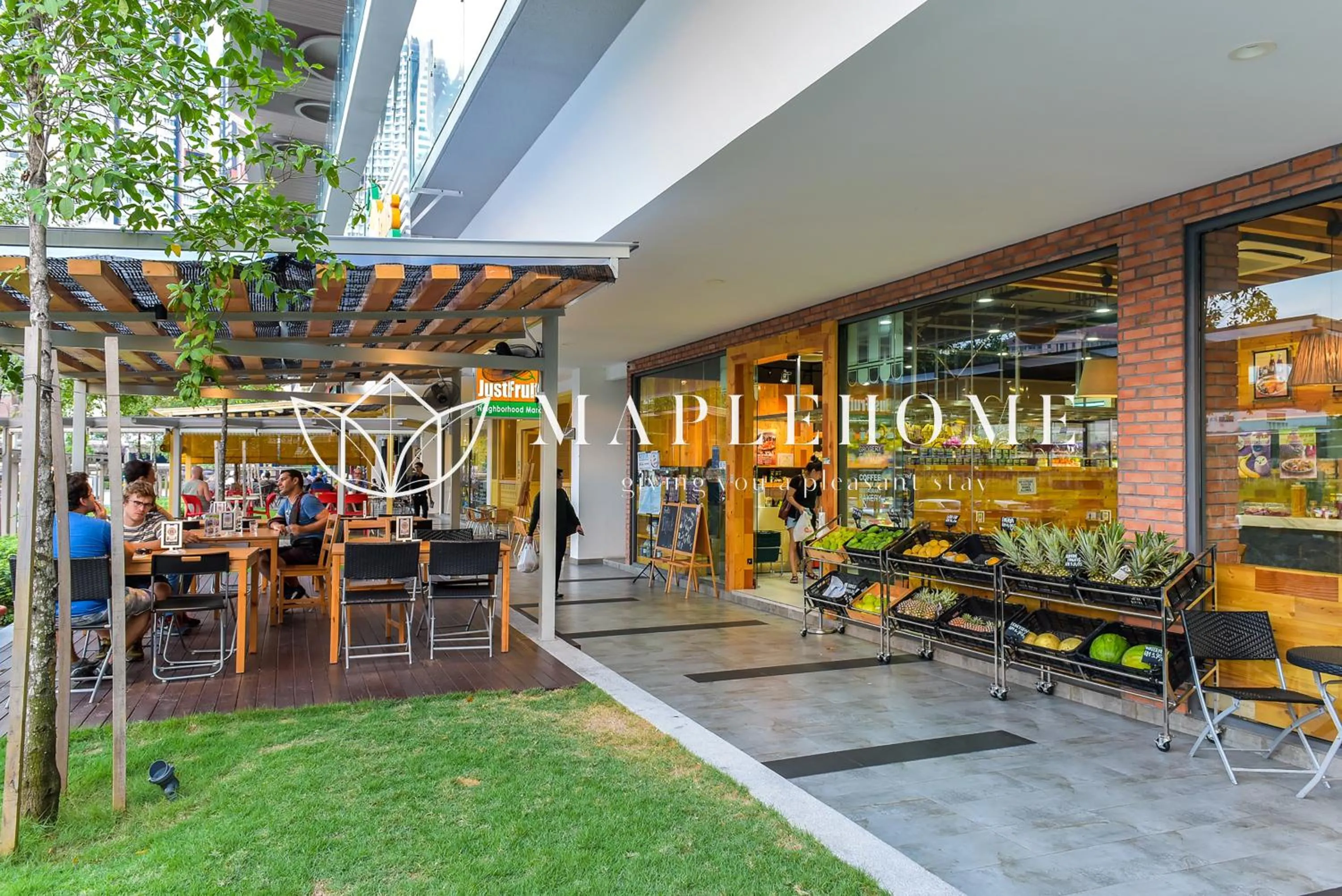 On-site shops in The Robertson Kuala Lumpur