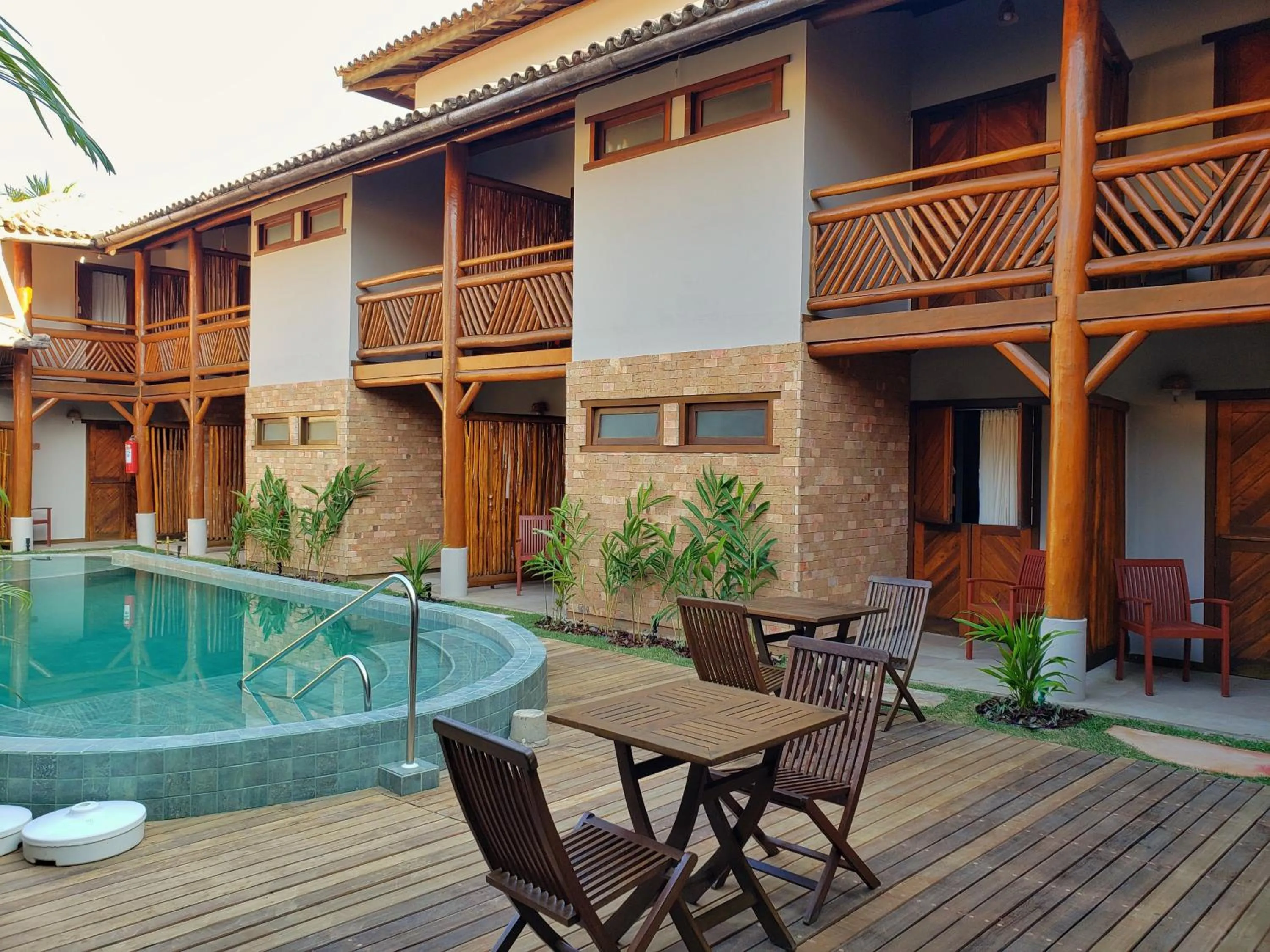 Swimming pool in Pousada Casa de Praia