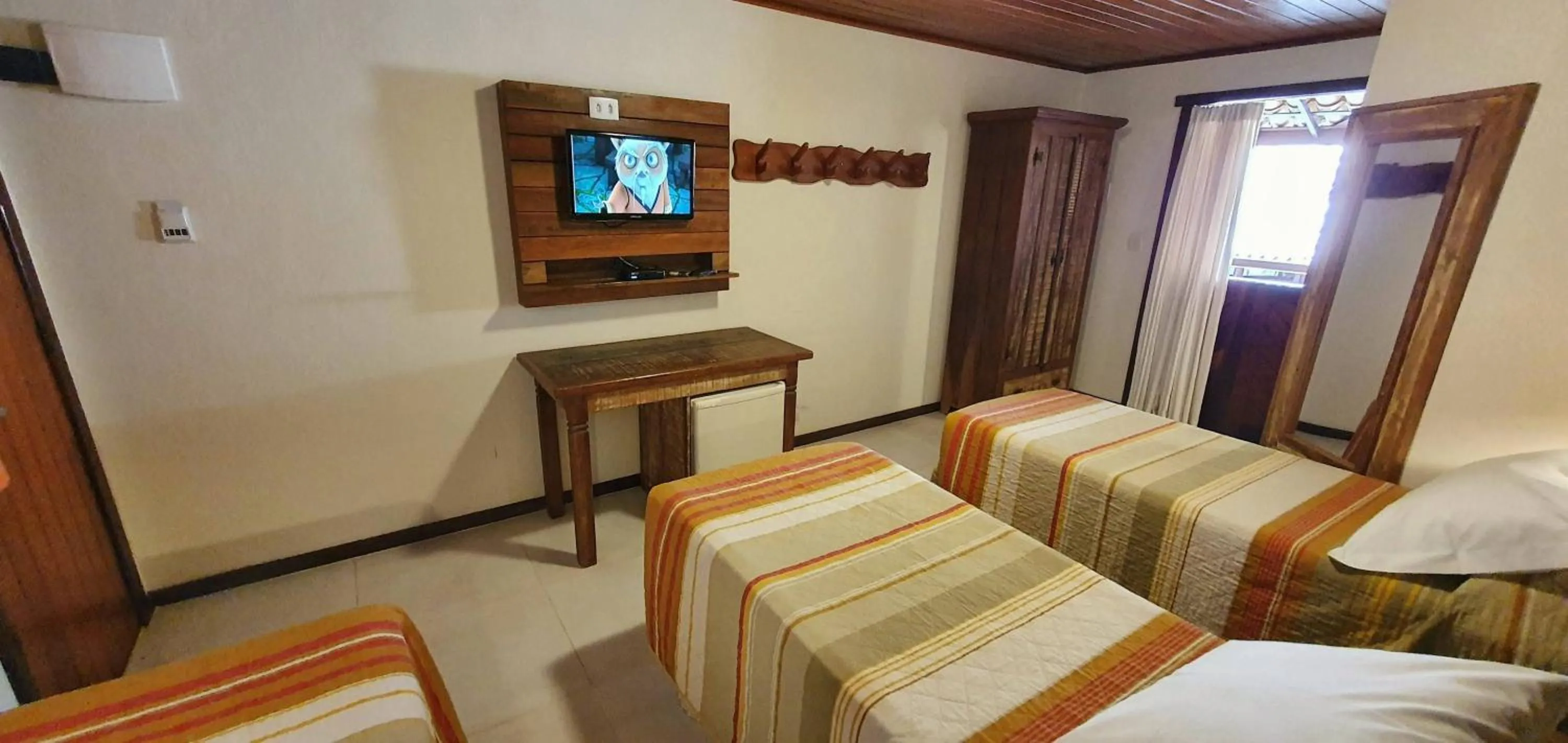 Bedroom, Bed in Pousada Casa de Praia