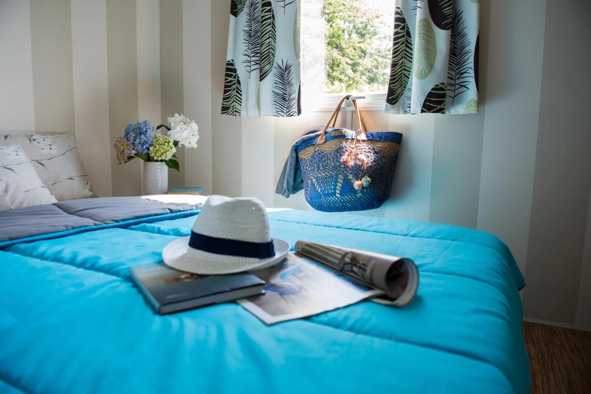 Bedroom, Bed in Camping Officiel Siblu Les Rives de Condrieu