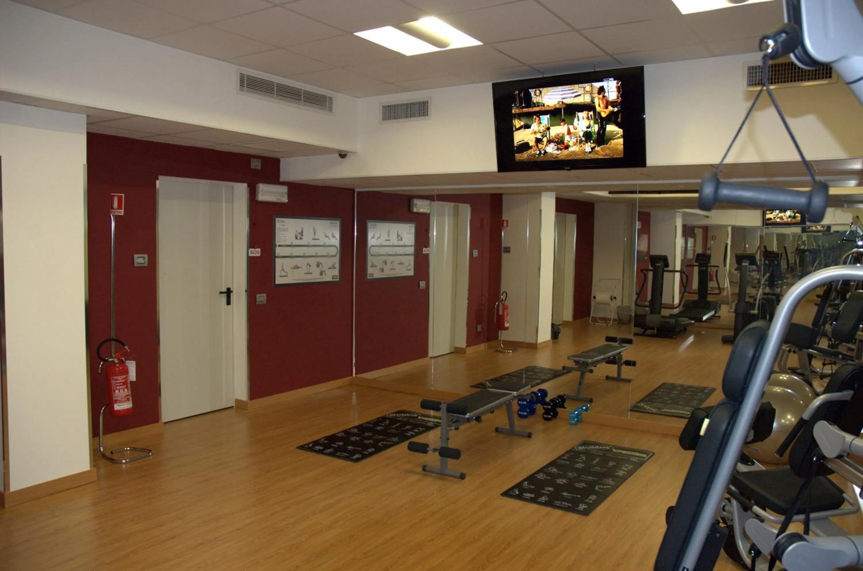 Fitness centre/facilities in Virginia Palace Hotel