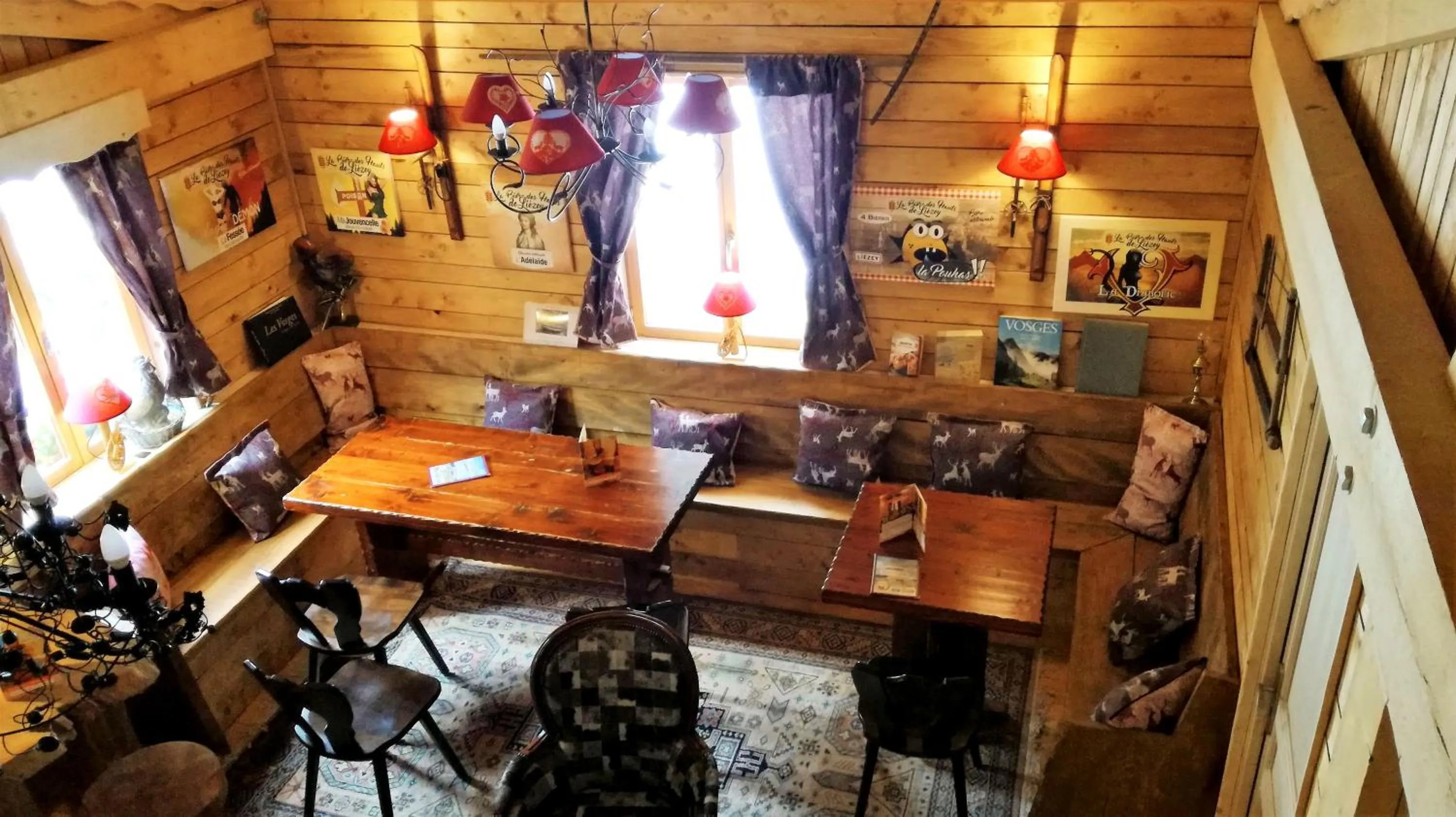 Living room in Auberge De Liezey