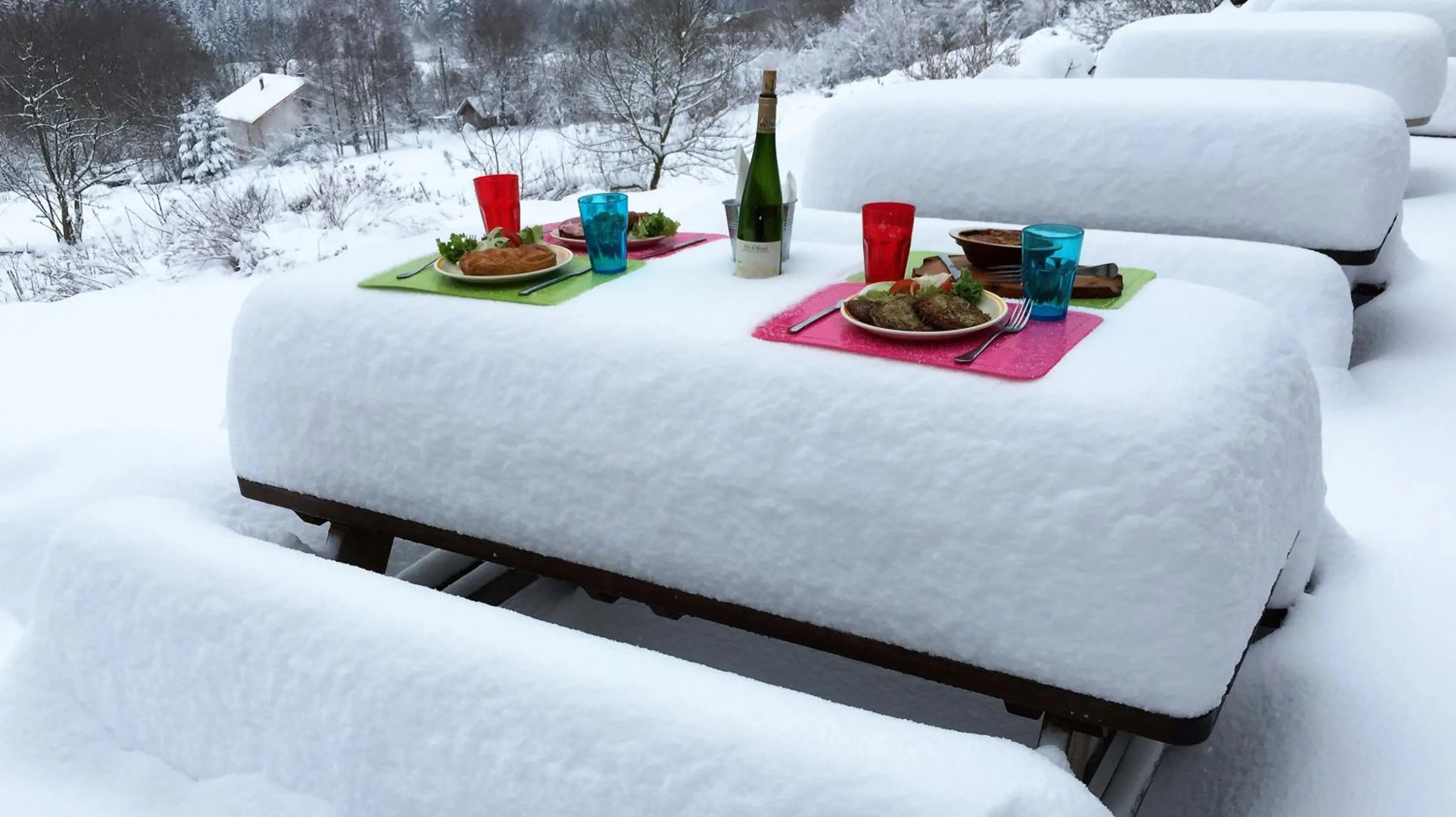 Dining area in Auberge De Liezey