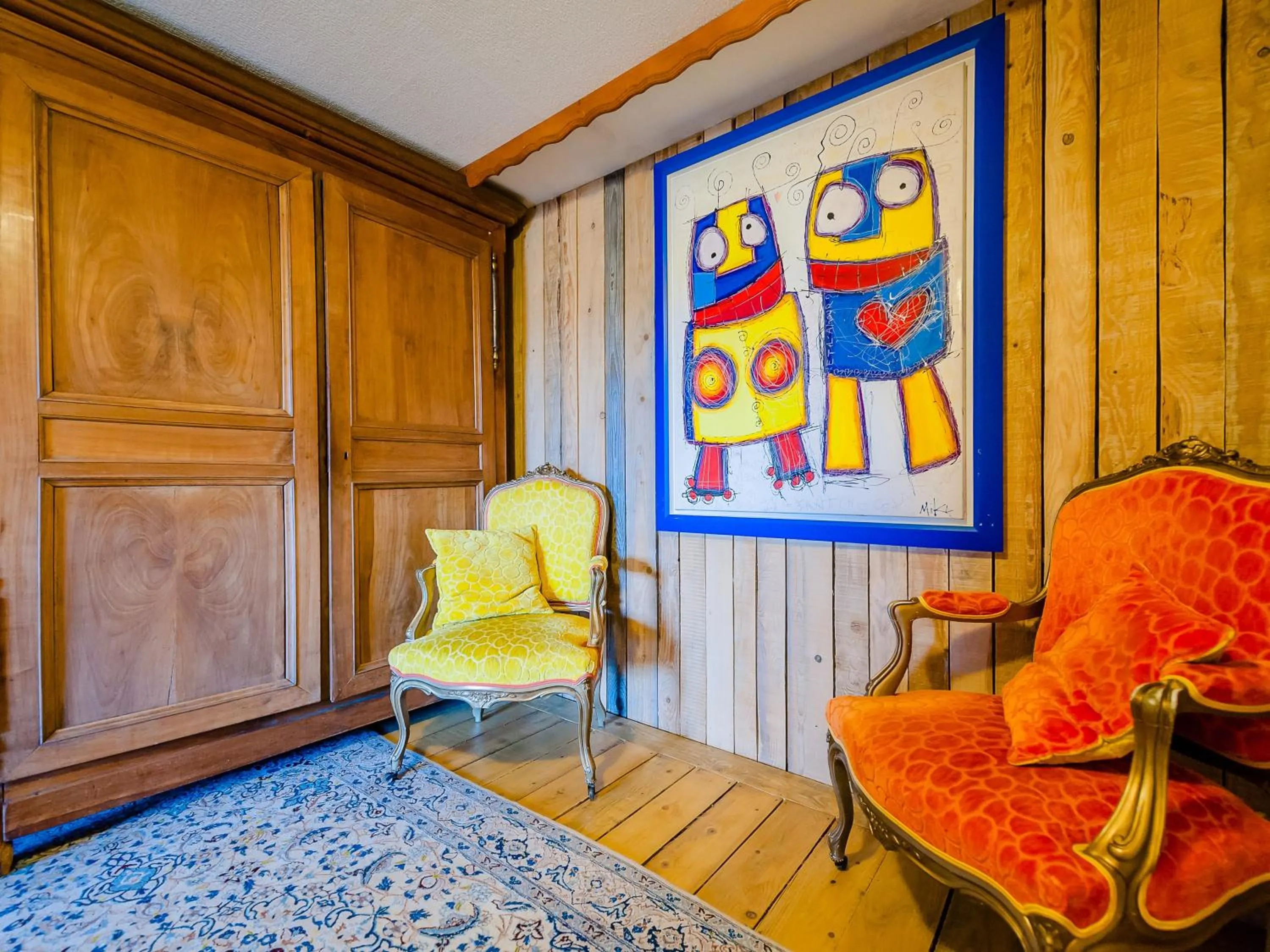 Bedroom in Auberge De Liezey