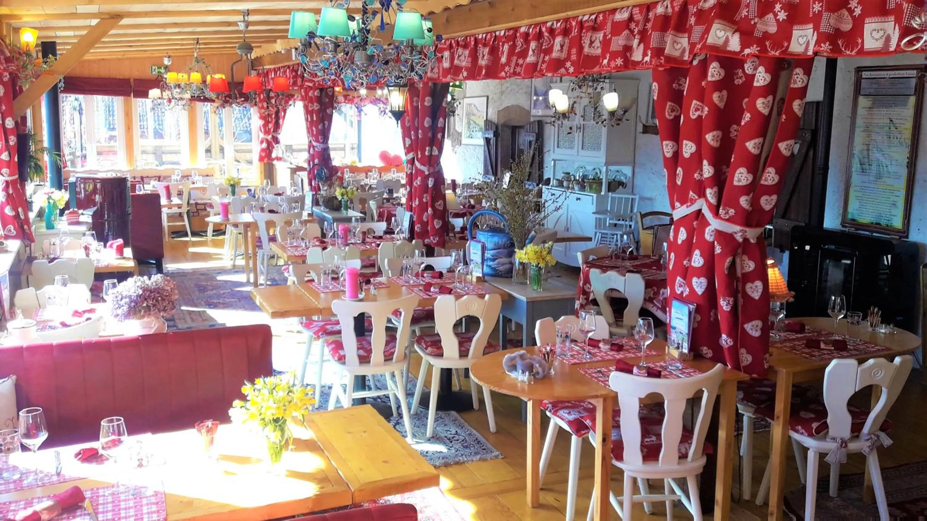 Dining area in Auberge De Liezey