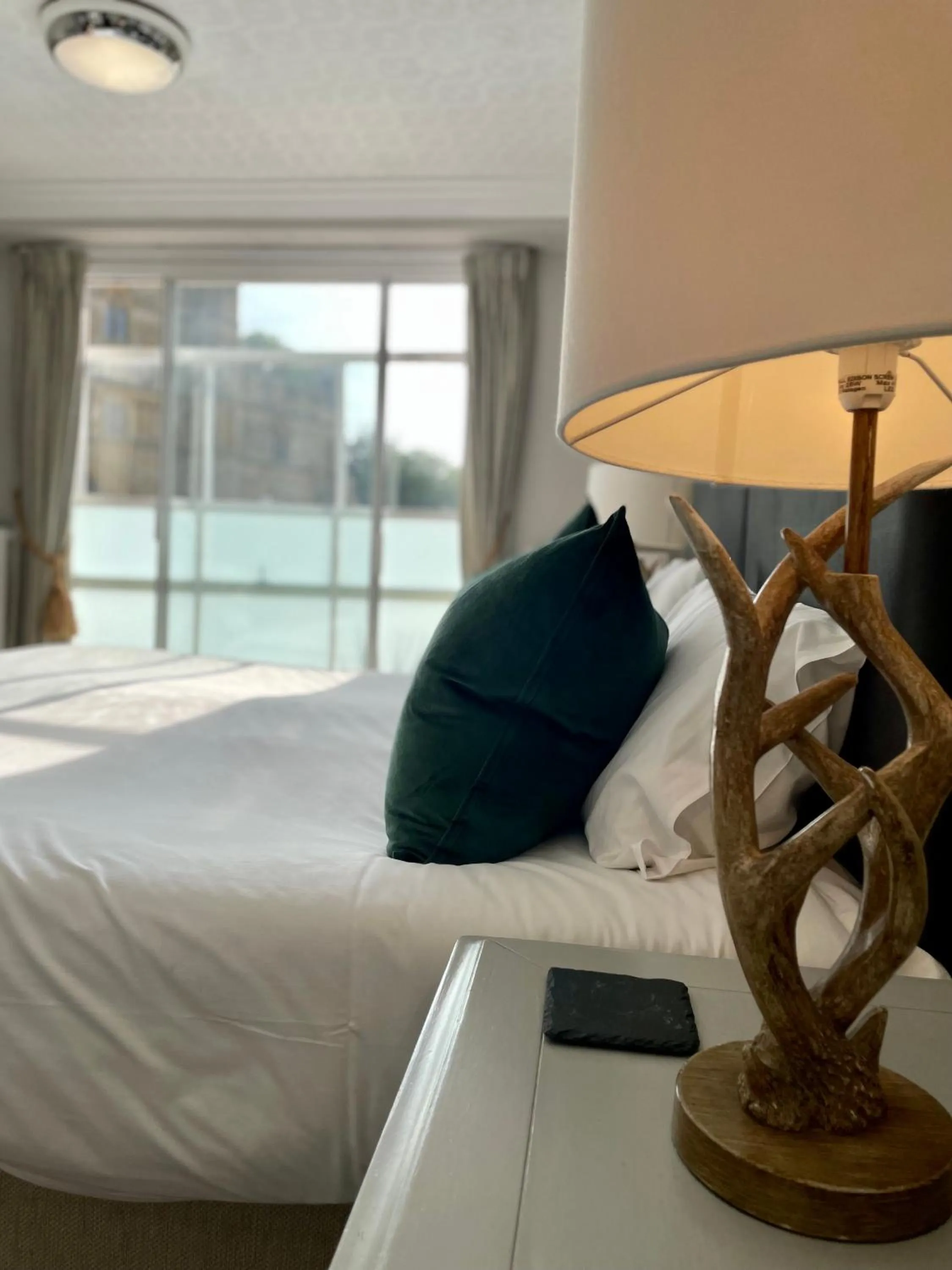 Bed in The Abbey Hotel